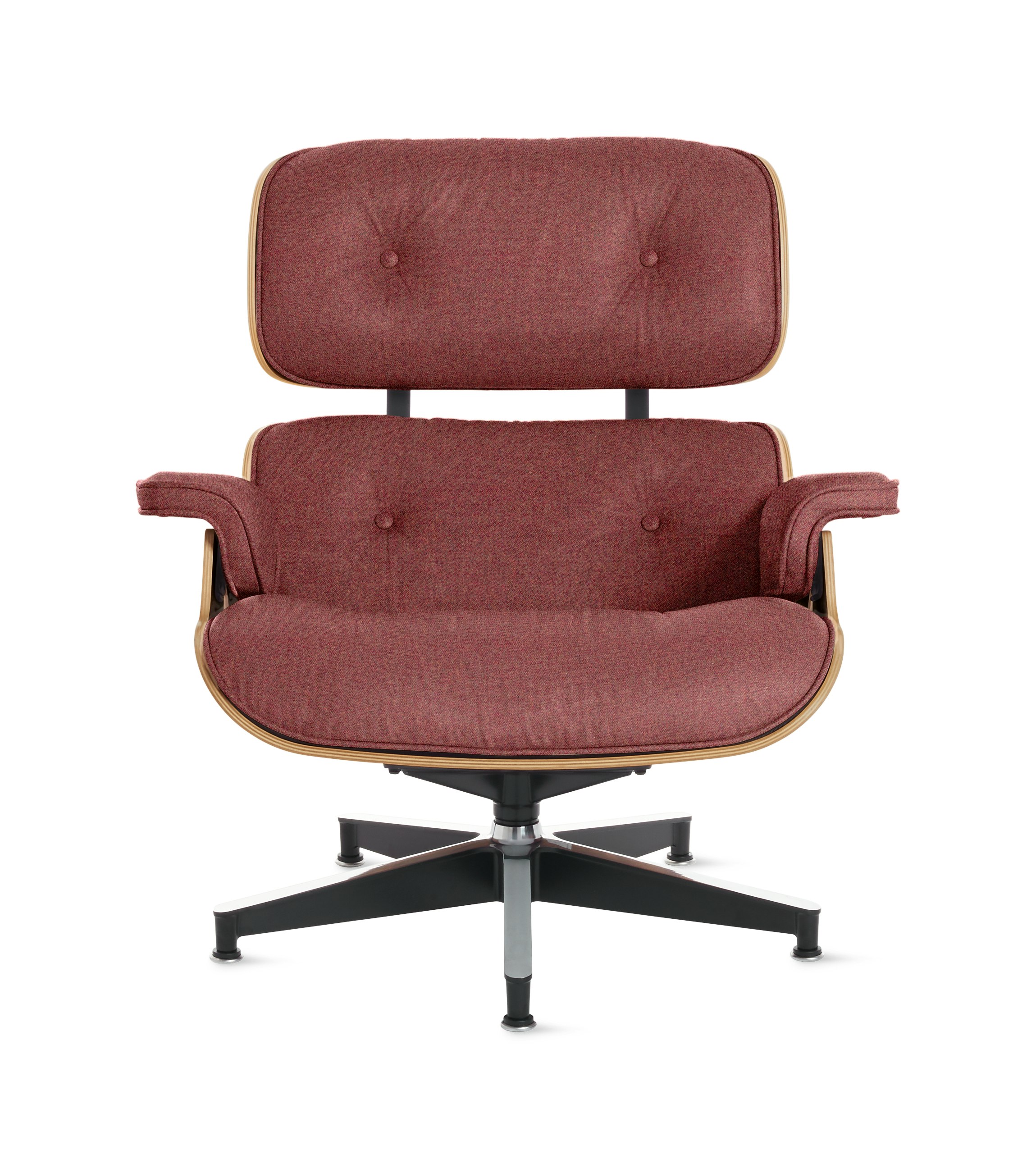 Eames Lounge Chair - Standard or Tall, White Oak, Luce, Coulis