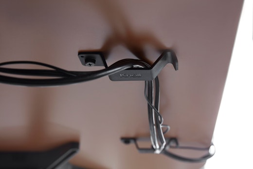 knollextra technology cable wire cord management manager manages clip universal under surface power data connectivity fixed