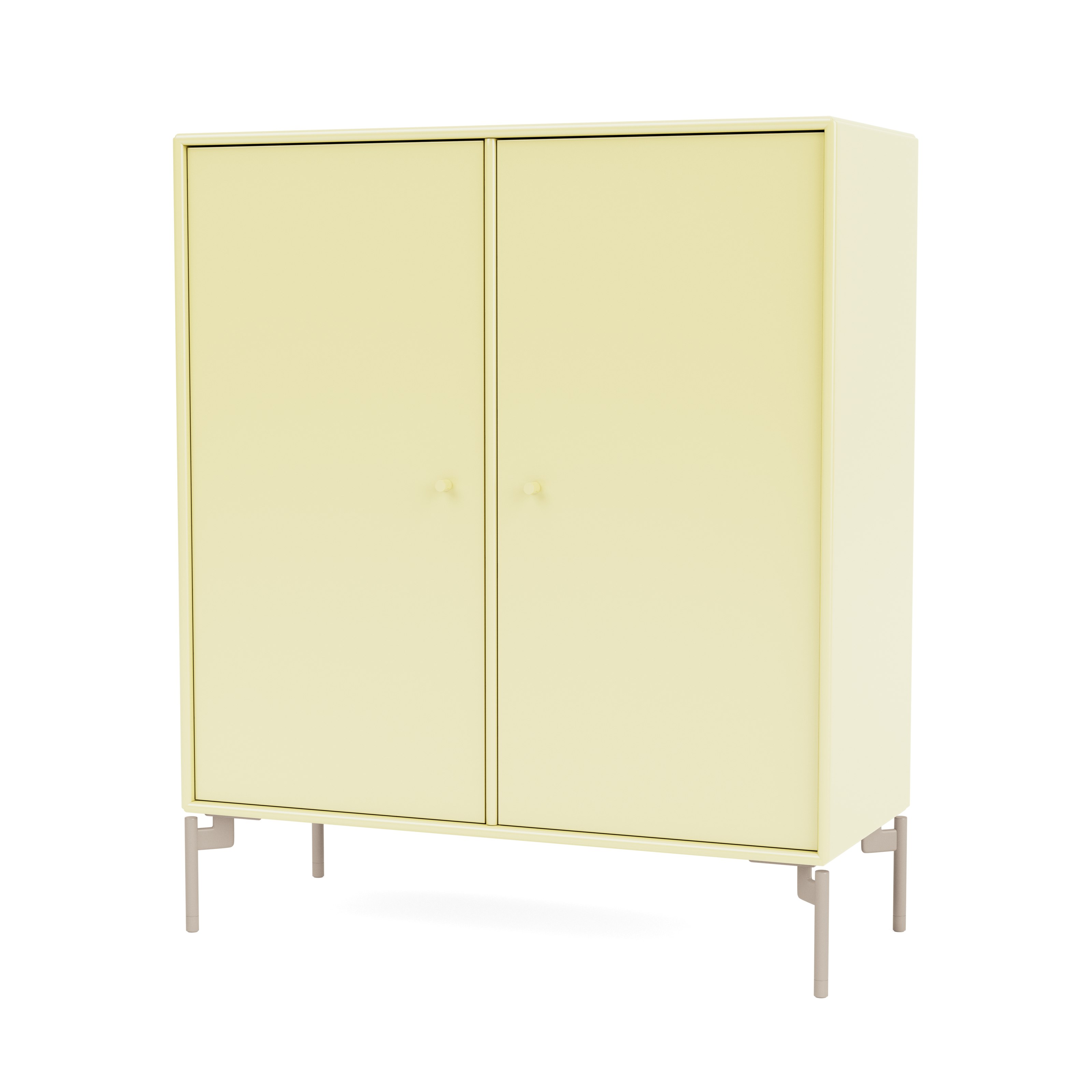Cover Cabinet - Camomile, with Mushroom Legs