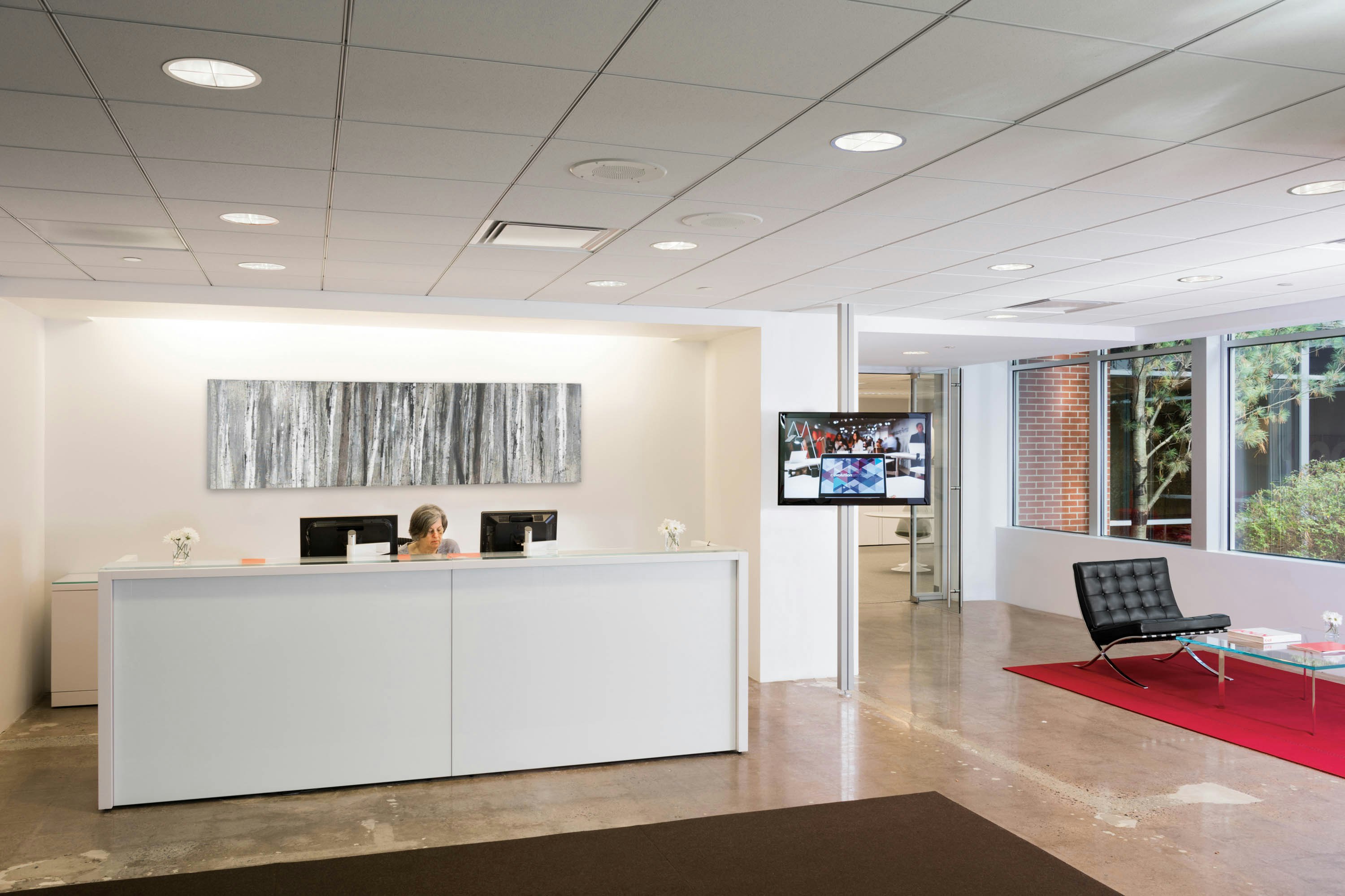 Reff Profiles Reception Desk from Knoll