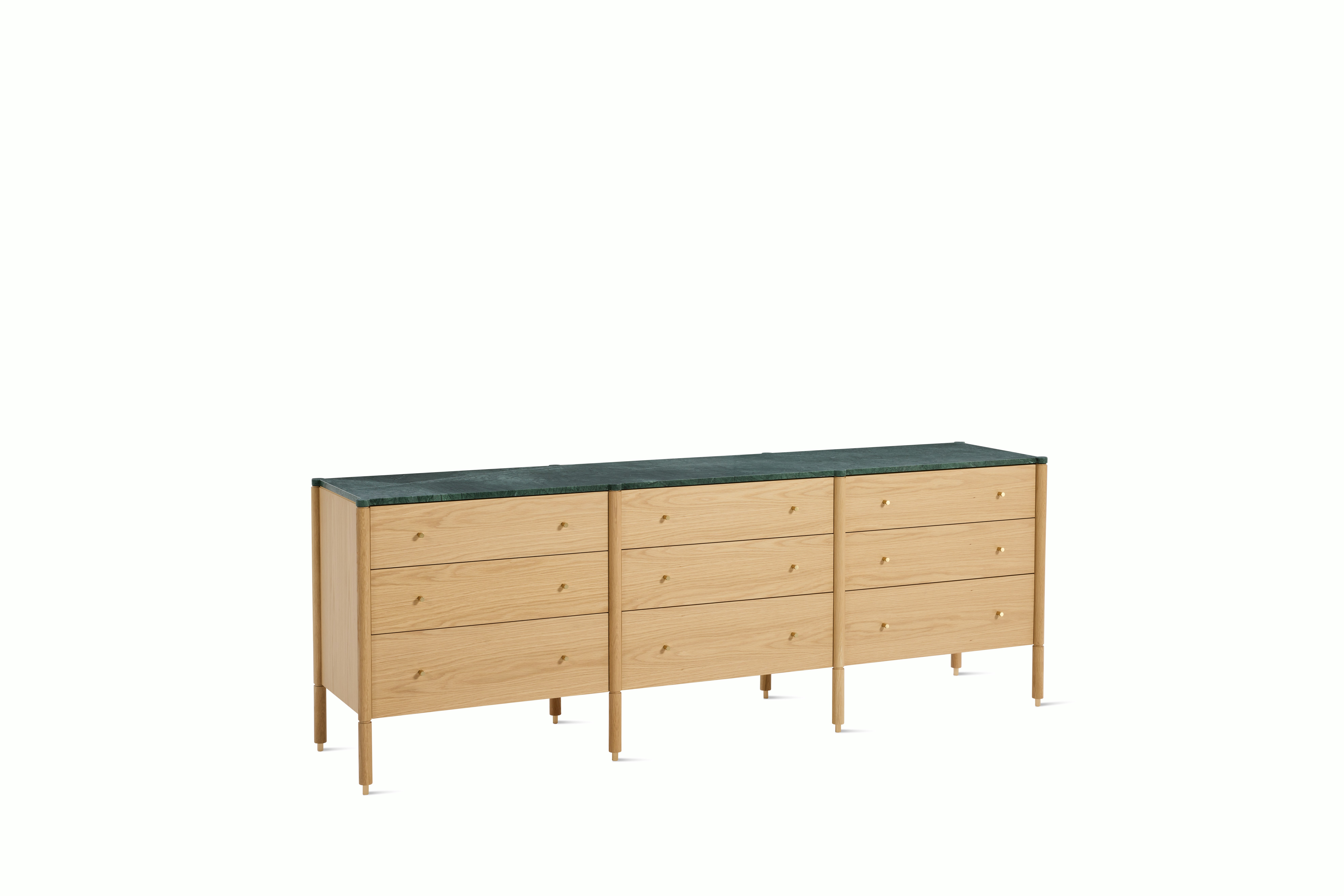 Morrison Dresser - Body Only - Oak , Nine Drawer