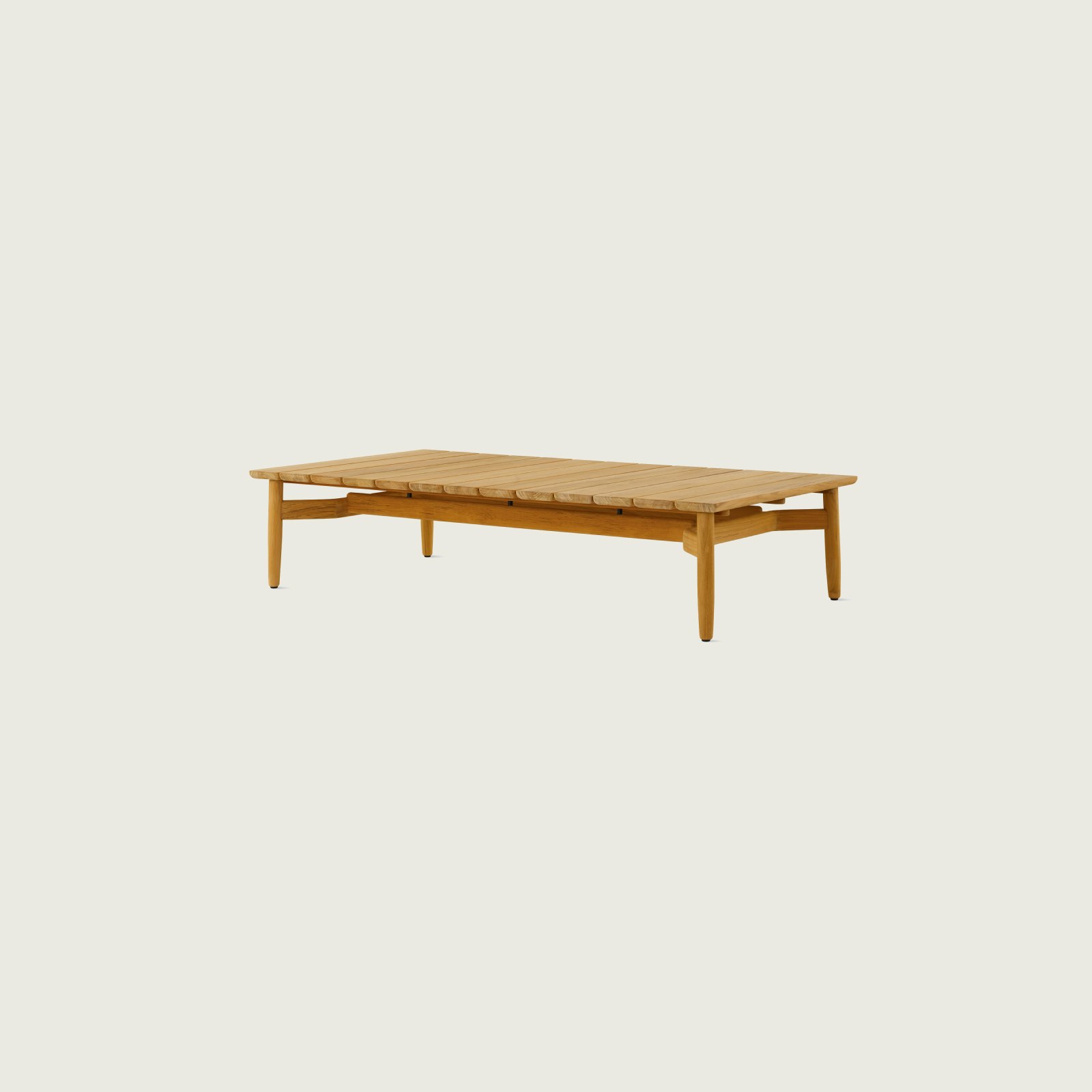 Crosshatch Outdoor Coffee Table, Rectangle