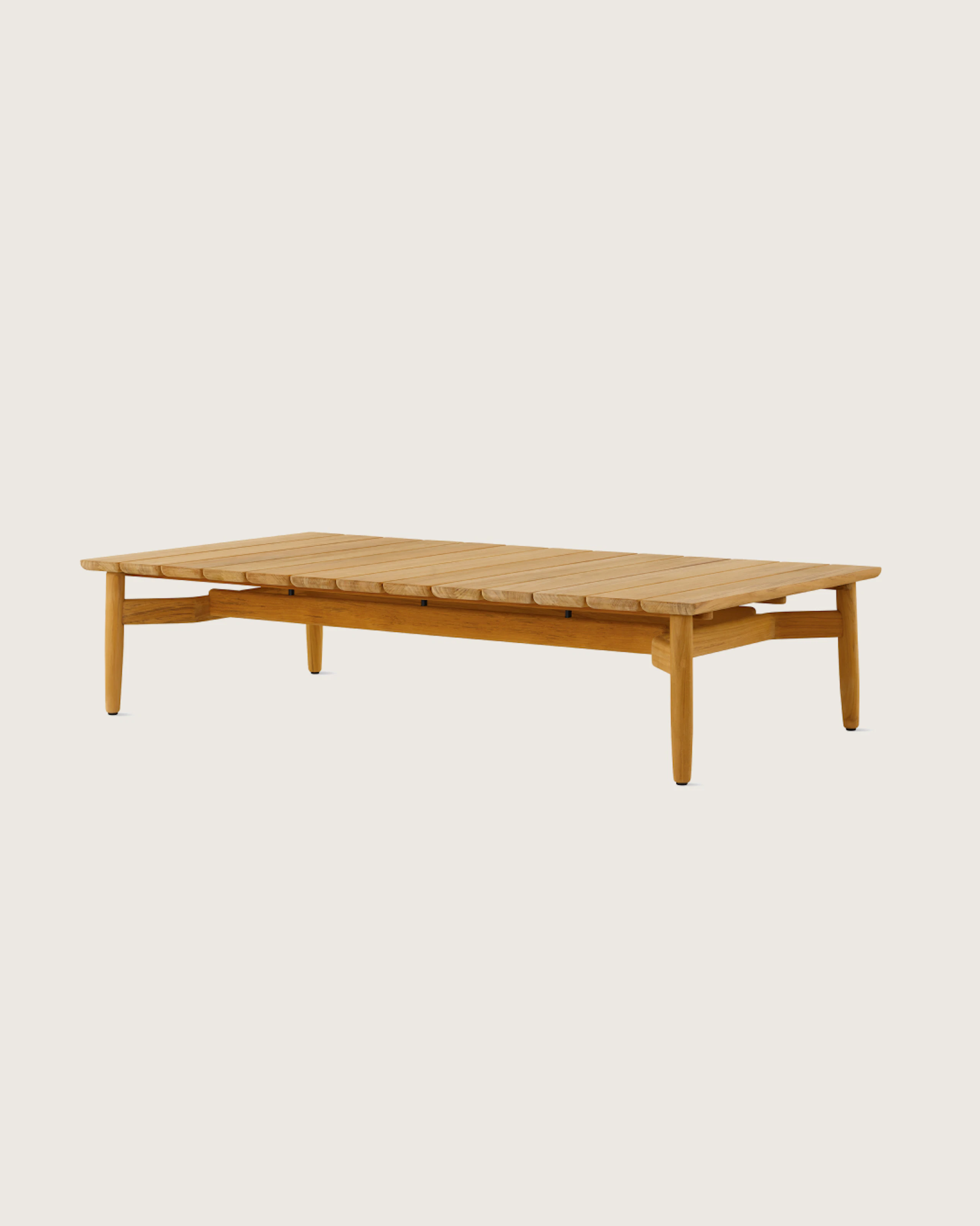 Crosshatch Outdoor Coffee Table, Rectangle