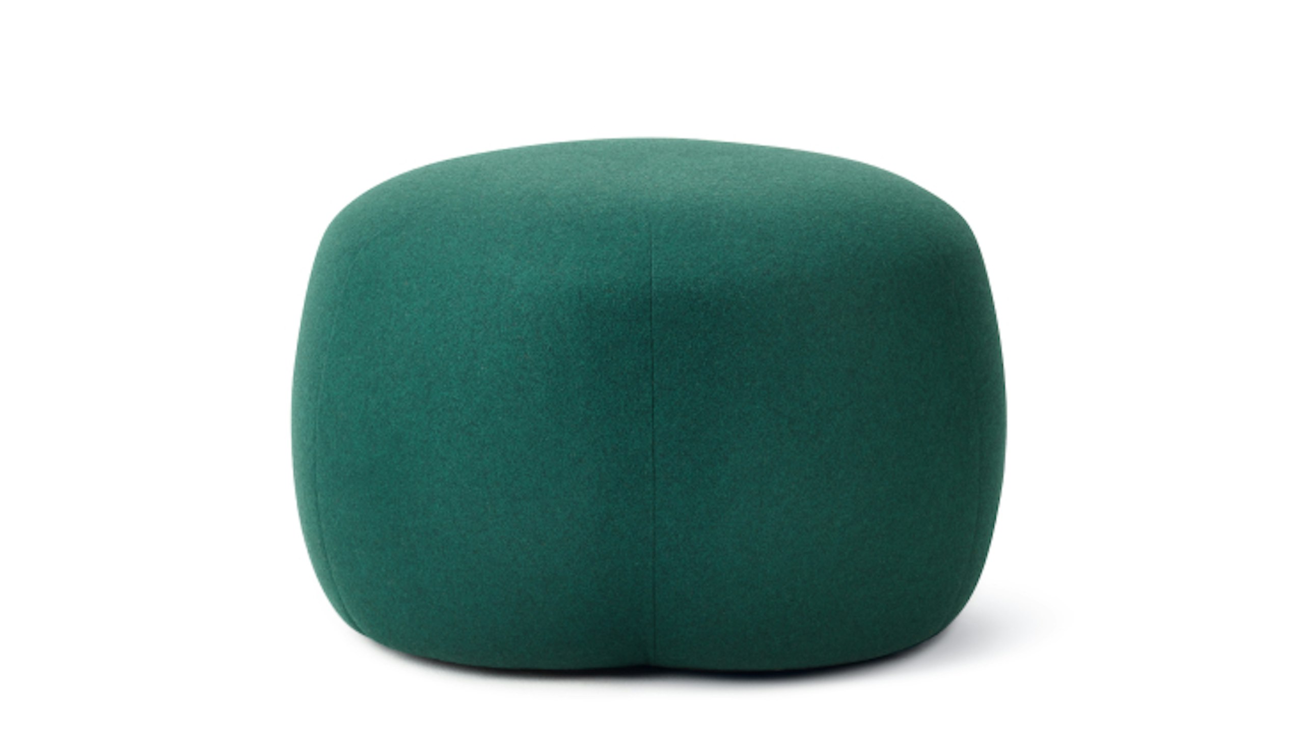 Green Truffle Pouf by NaughtOne.