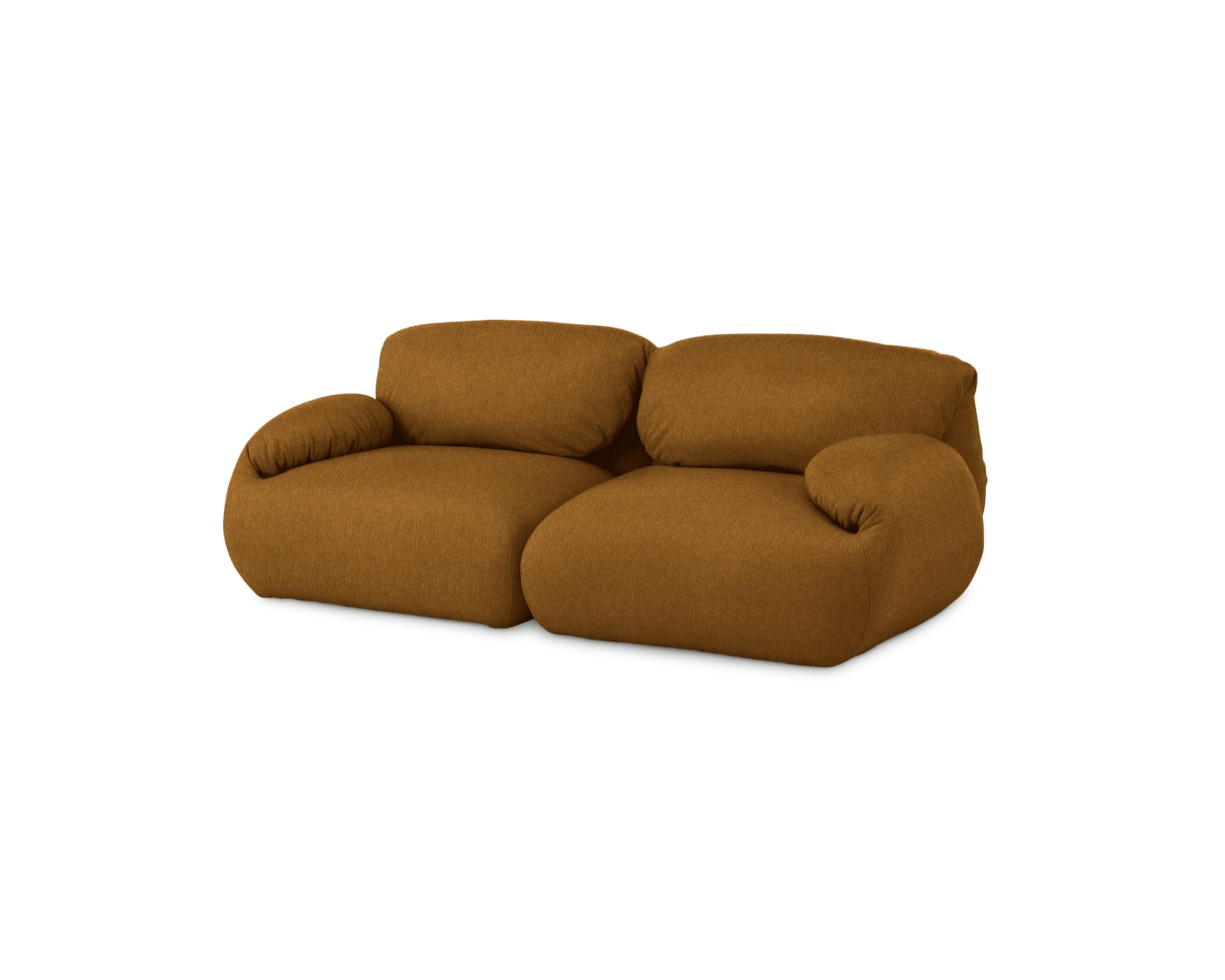 Luva Modular 2 Seat Sofa - Mode,  Nutmeg
