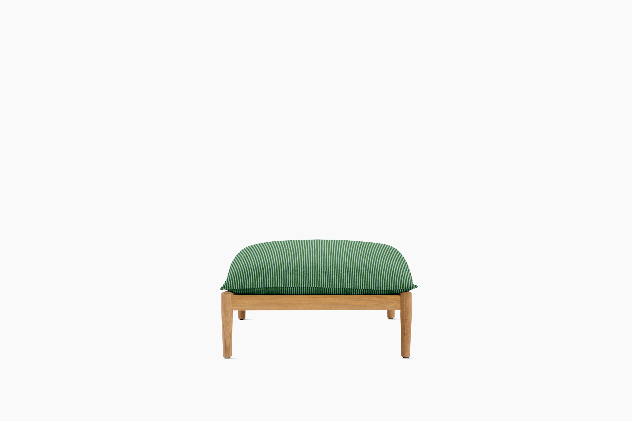 Terassi Modular Ottoman - Concord Stripe, Basilisk, FSC Certified