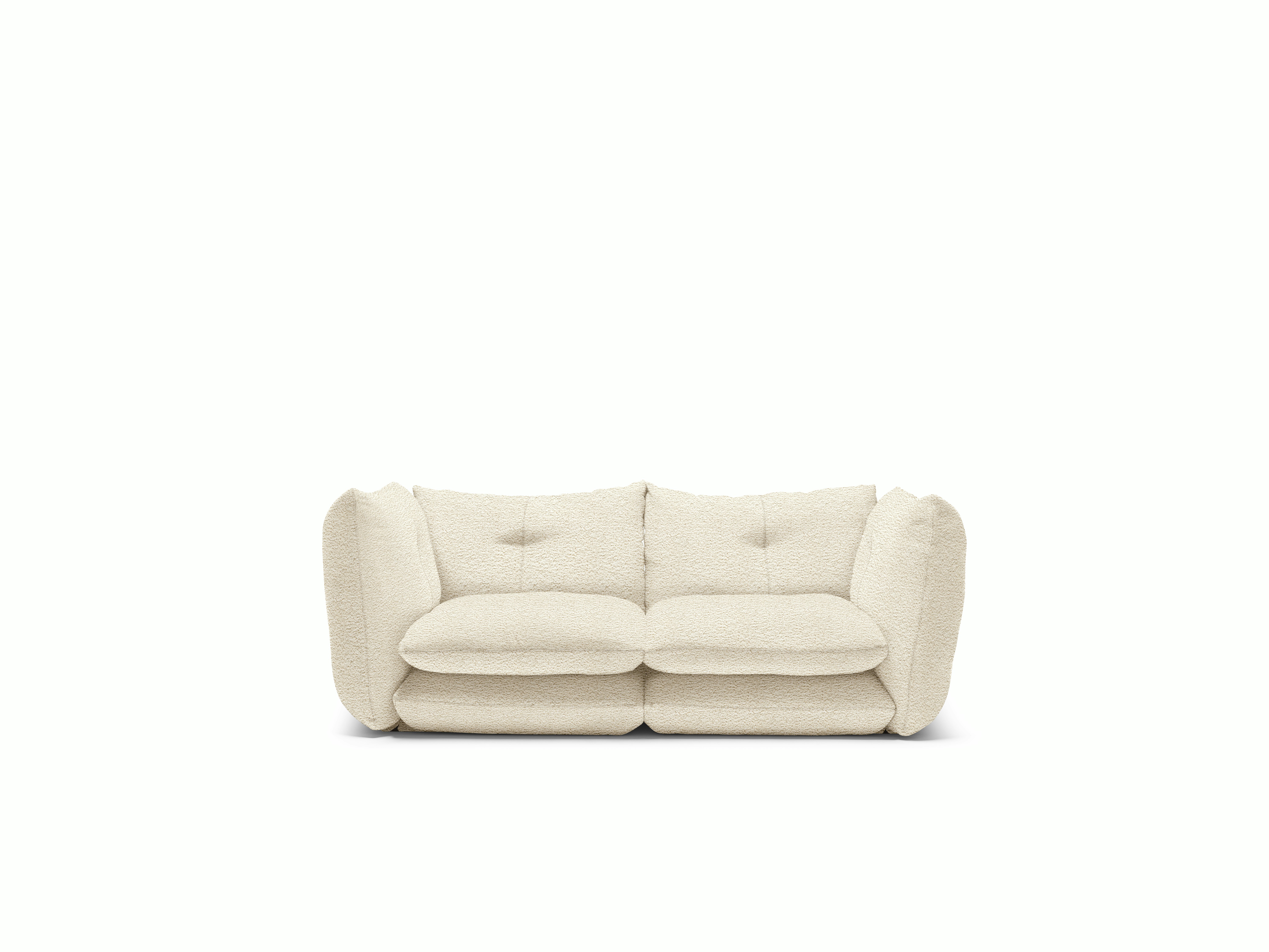 Perron Pillo Sofa, Two Seater