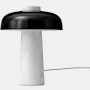 Reverse Table Lamp - Carrara Marble