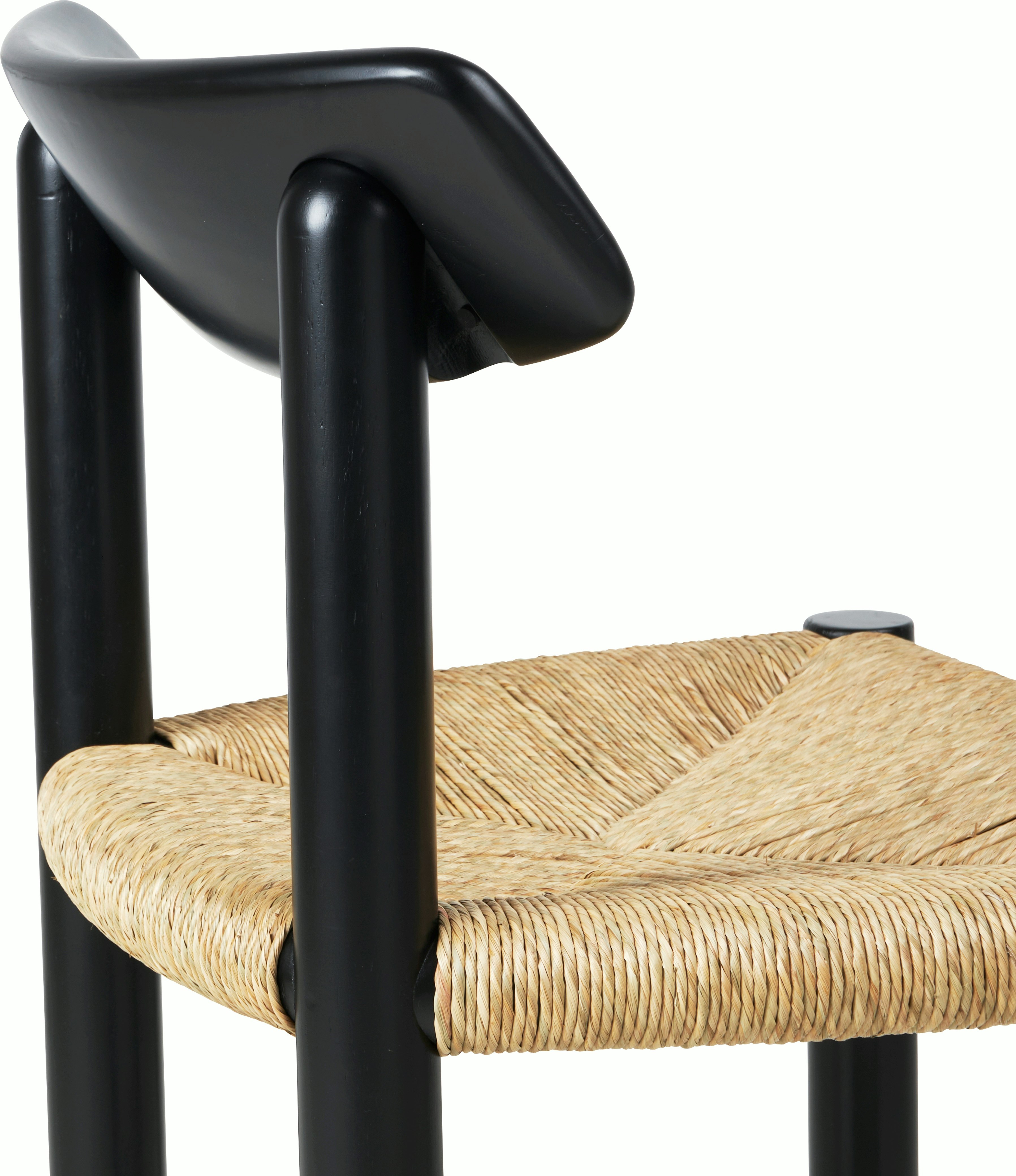 Daumiller Chair - Side Chair, Black Painted Pine