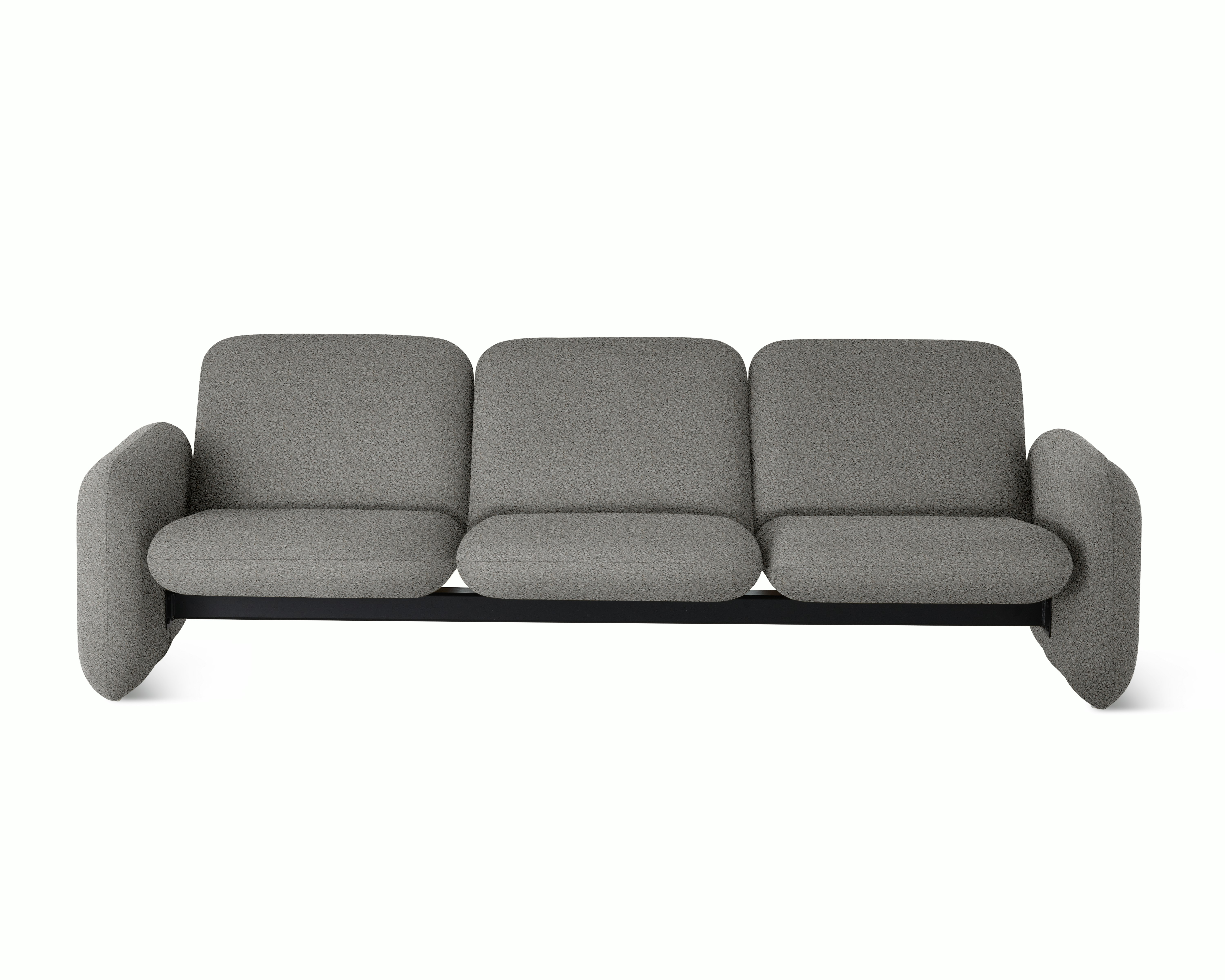 Wilkes Modular Group Three Seat Sofa - Whim,  Pewter