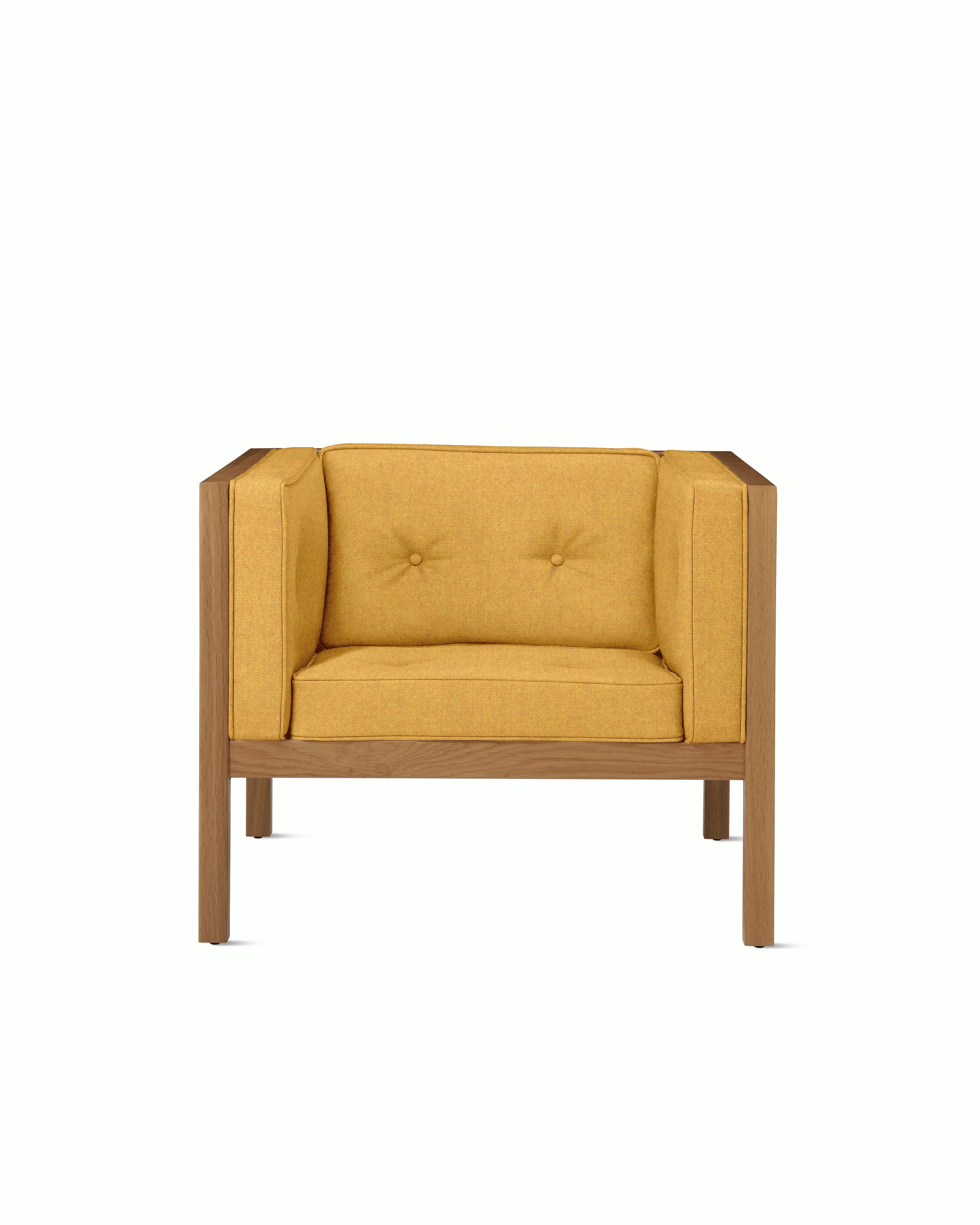 Cube Armchair - Beck,  Retrospect,  Oak