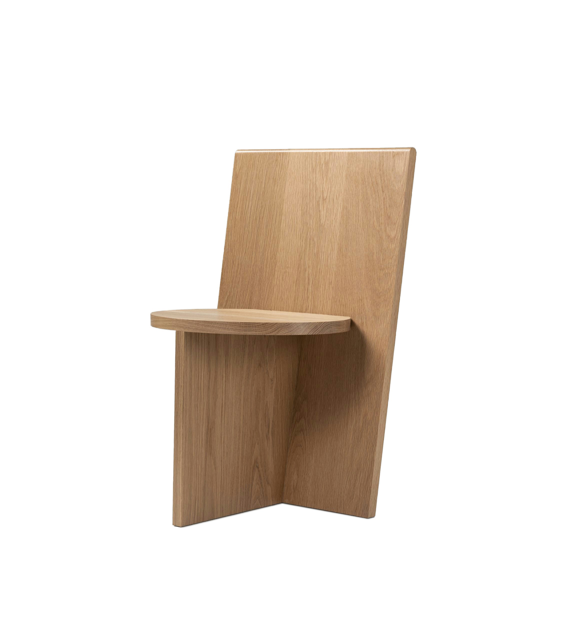 Three Plane Chair - White Oak