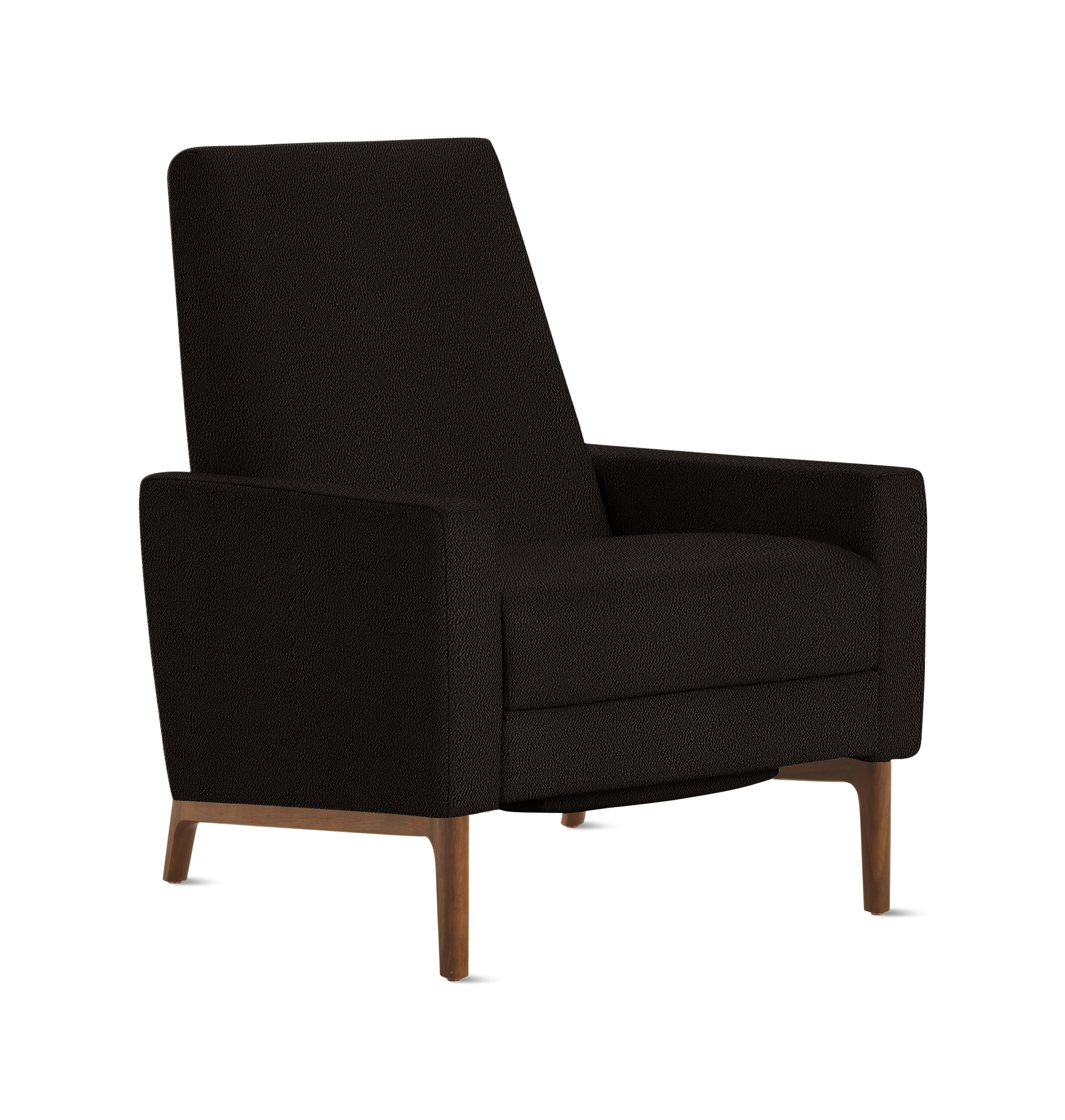 Flight Recliner 2.0 - Standard, Fabric, Turf, Dark Brown, Walnut