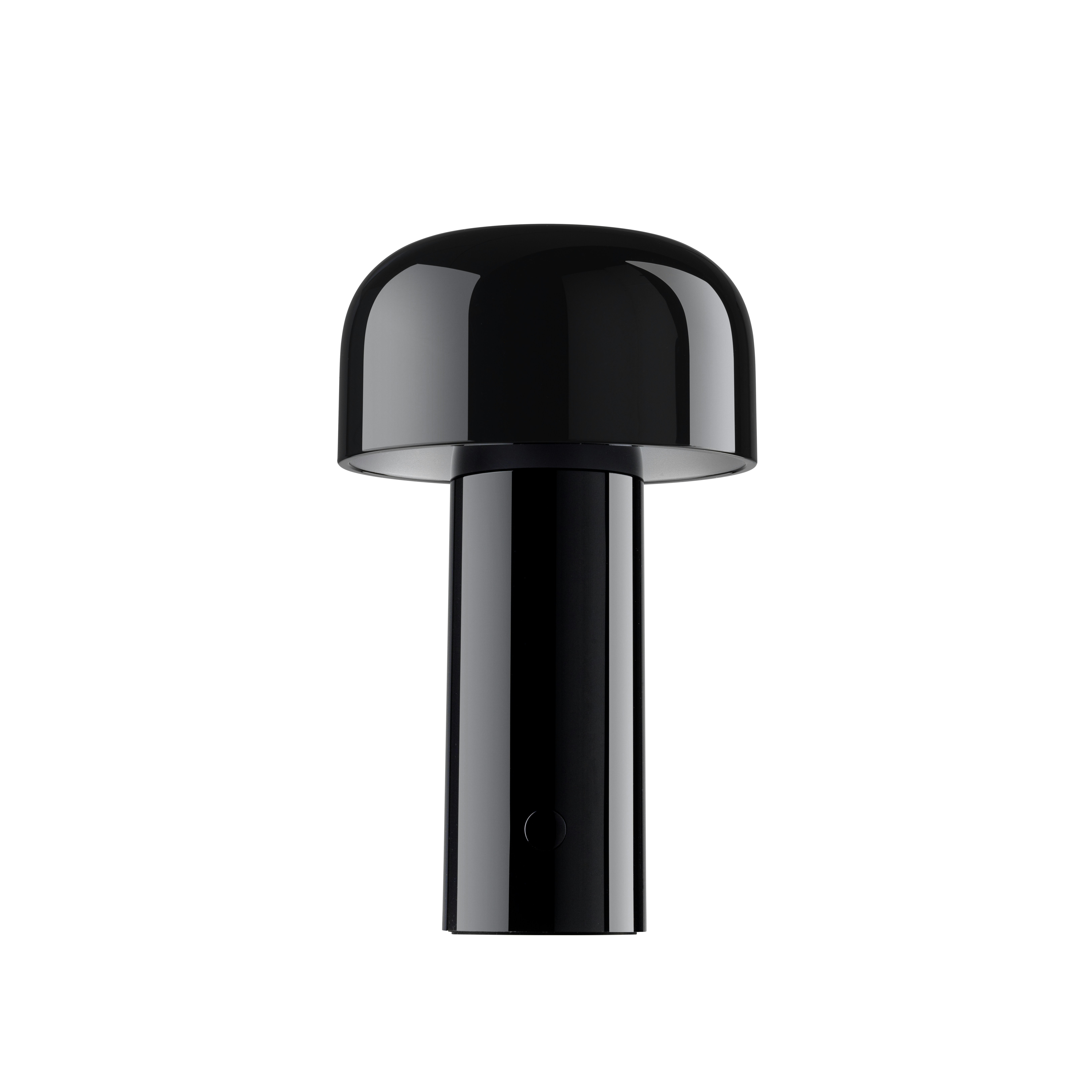 Bellhop Portable LED Table Lamp in Black turned off