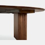 Plush Extension Dining Table - walnut