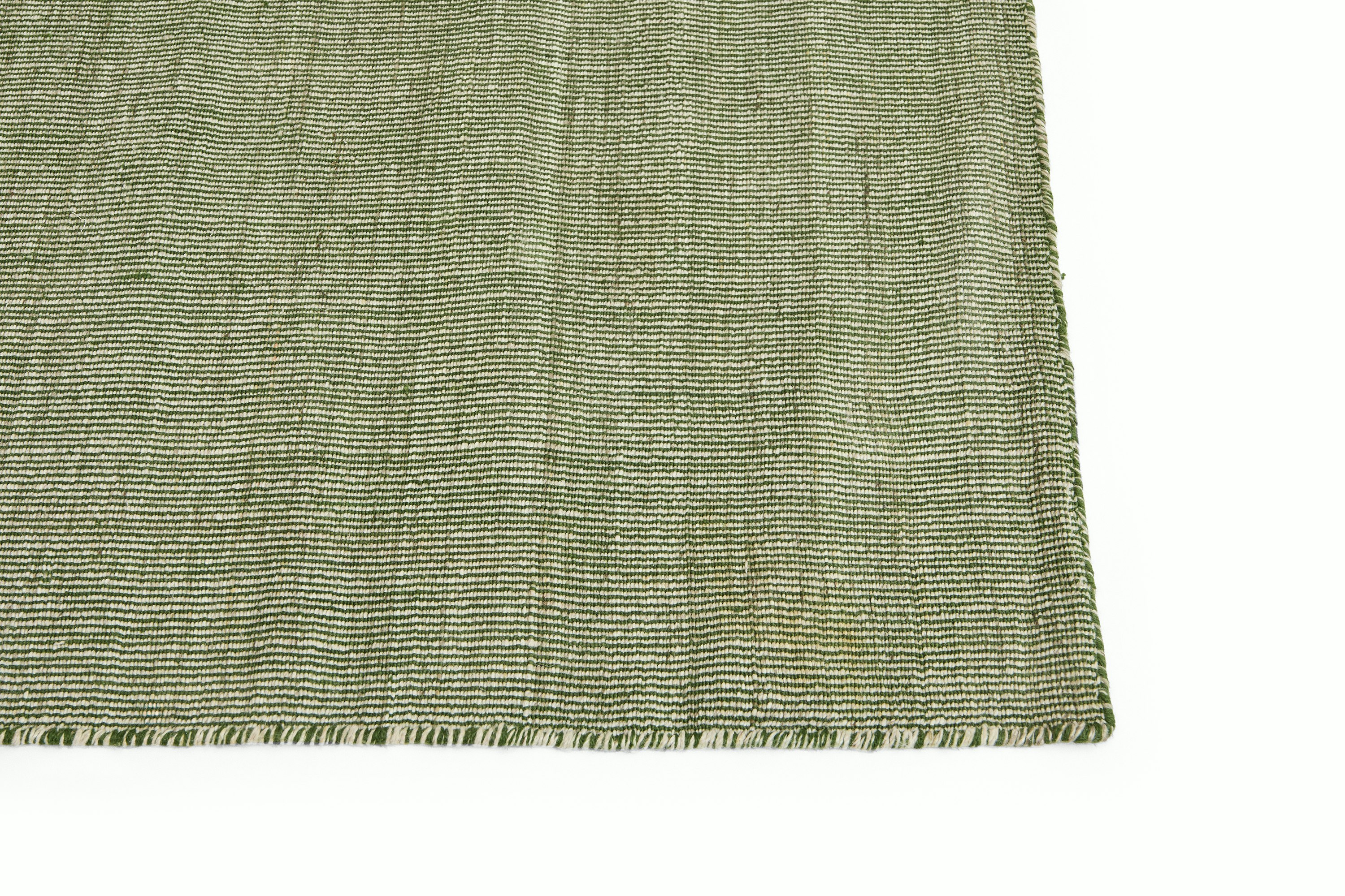 Haze Outdoor Rug detail in green