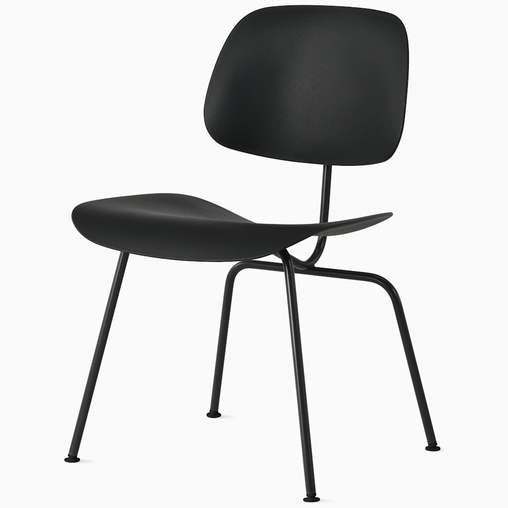 Herman Miller Eames Molded Plastic Dining Chair (EC-127), Non Upholstered