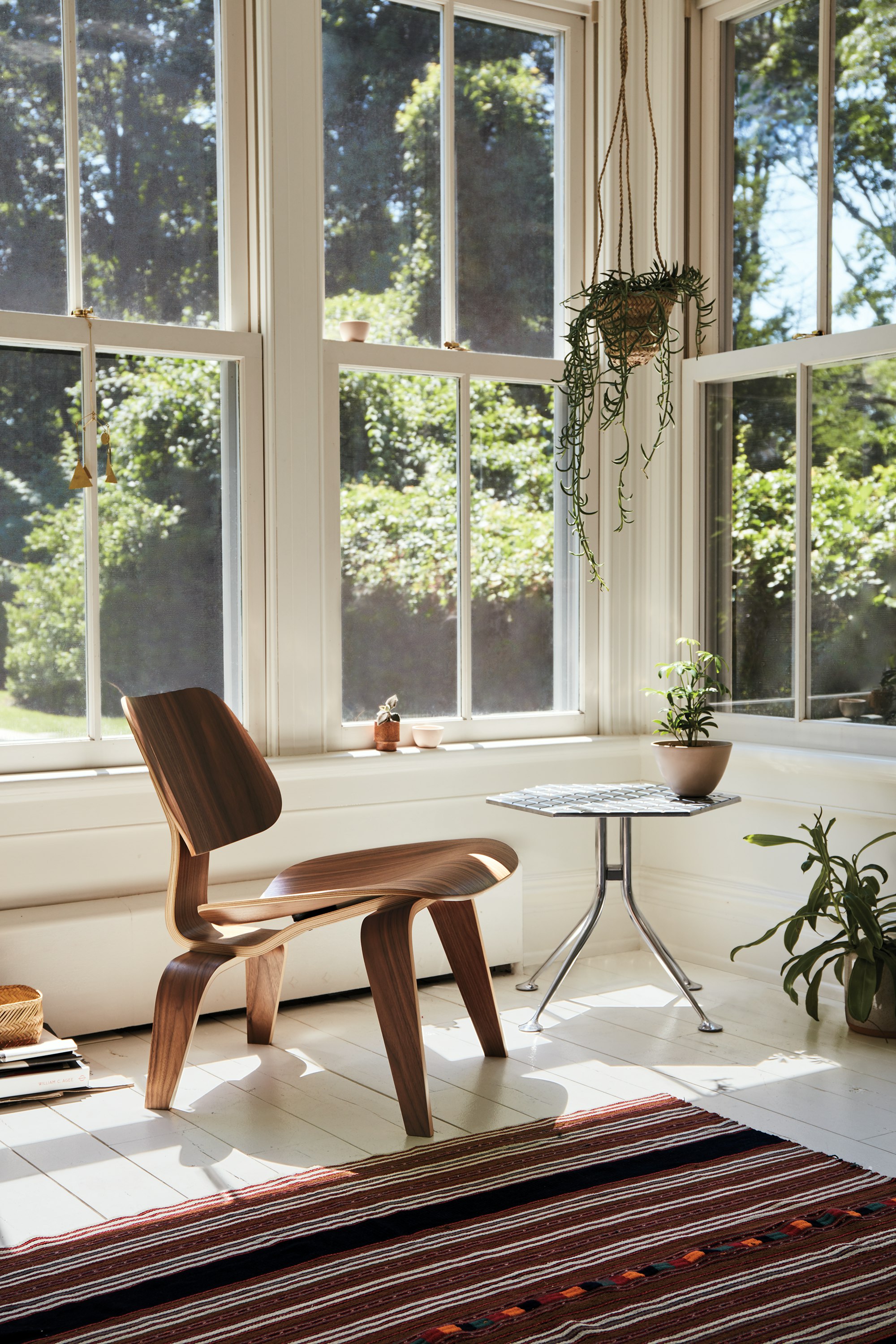 Eames Molded Plywood Lounge Chair Wood Base (LCW)