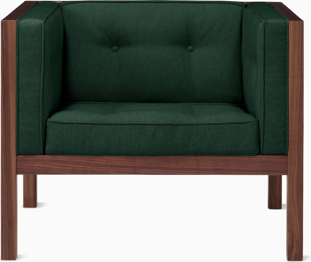 Cube Armchair - Mode,  Outdoors,  Walnut