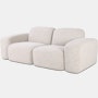 Muse Sofa - 2 Seater, Byron, Oyster