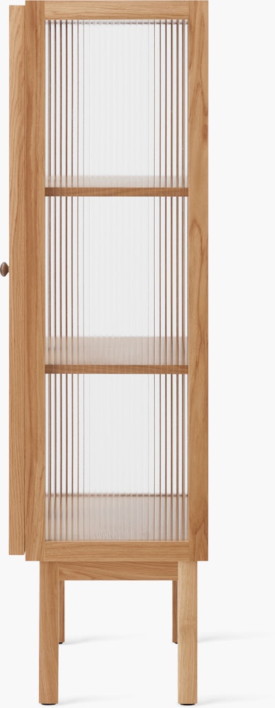 Curiosity Cabinet, Low in Natural Oak