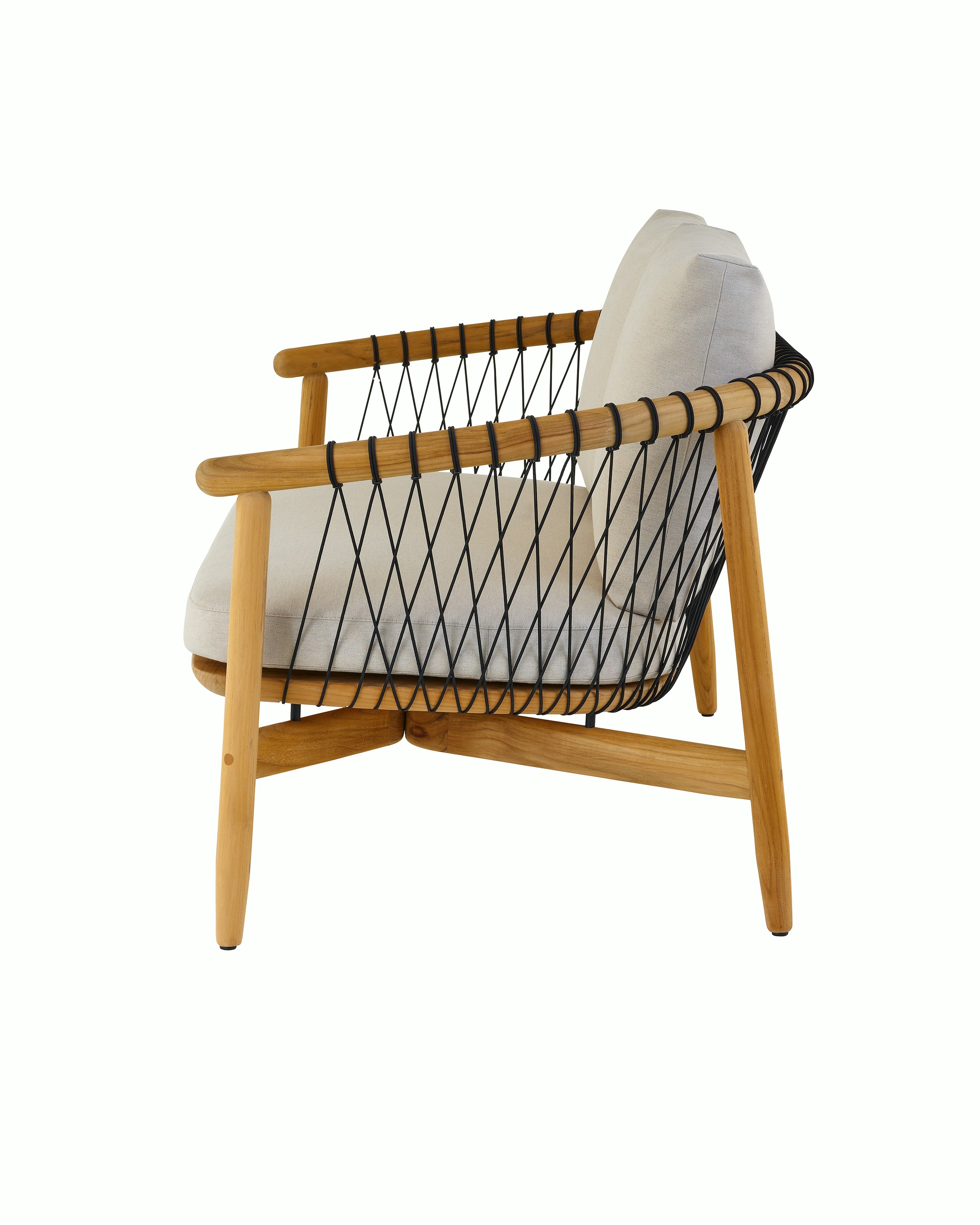 Crosshatch Outdoor Settee.