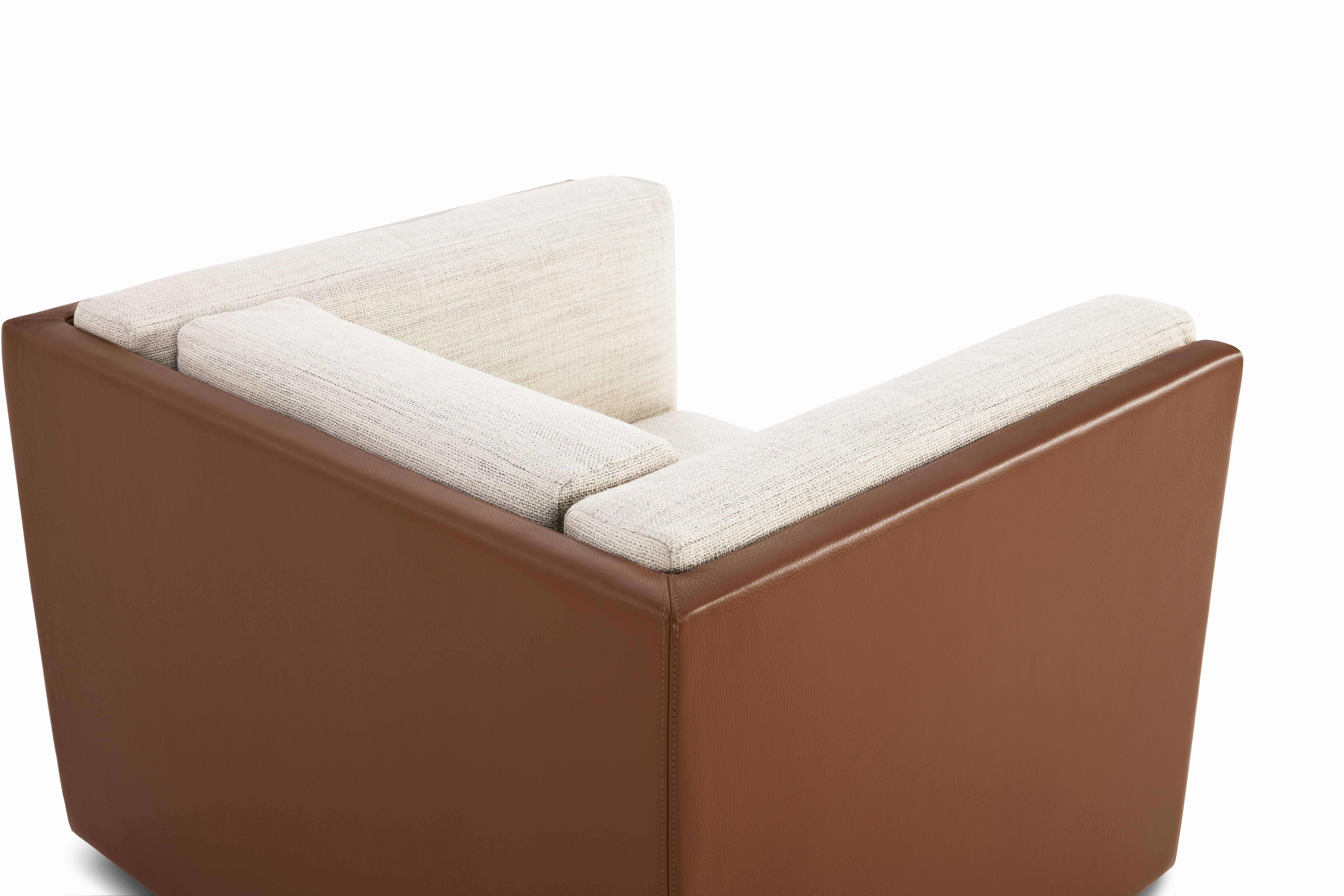 Symme Armchair - Fabric Frame