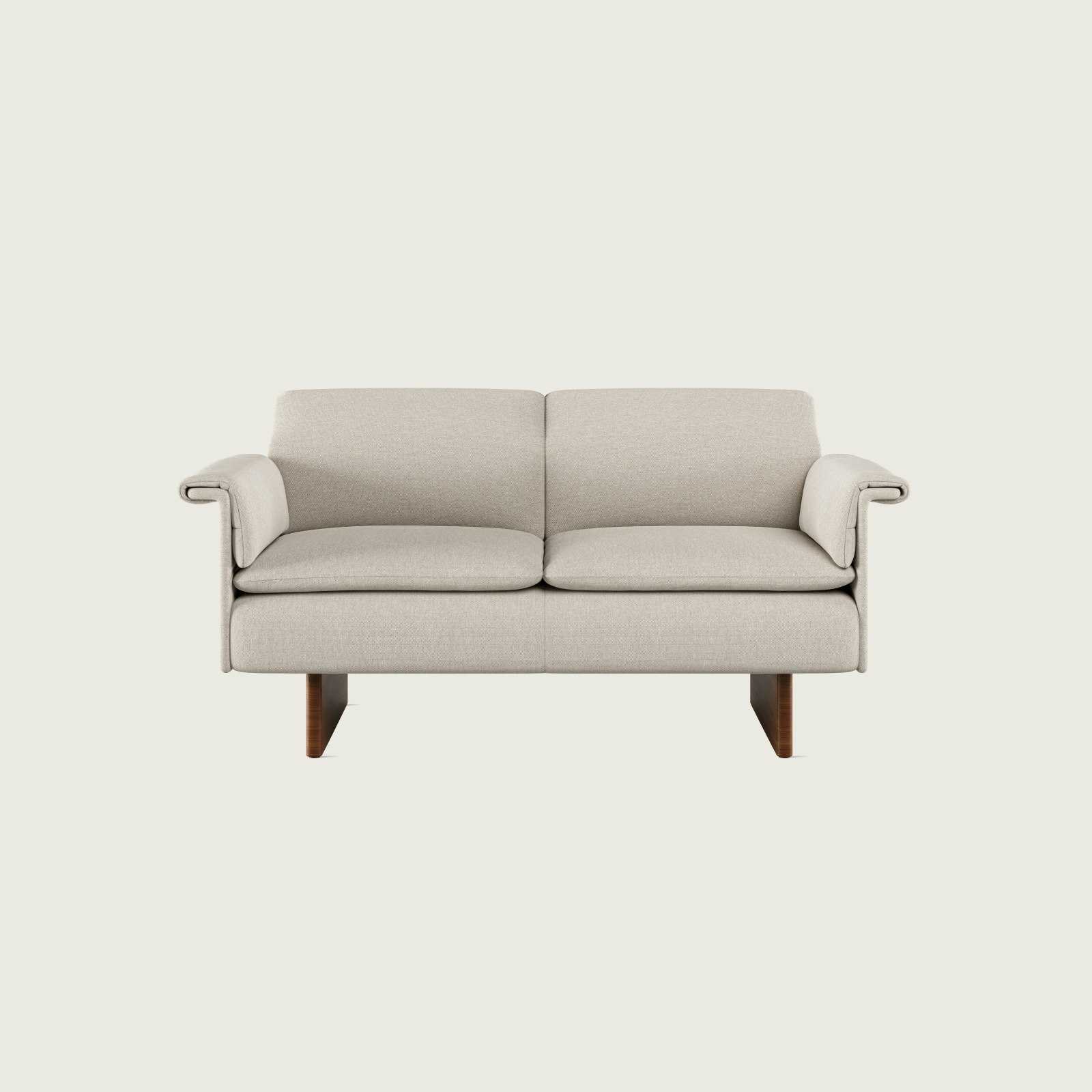 Mantle Settee - Mode, Clavicle, Walnut