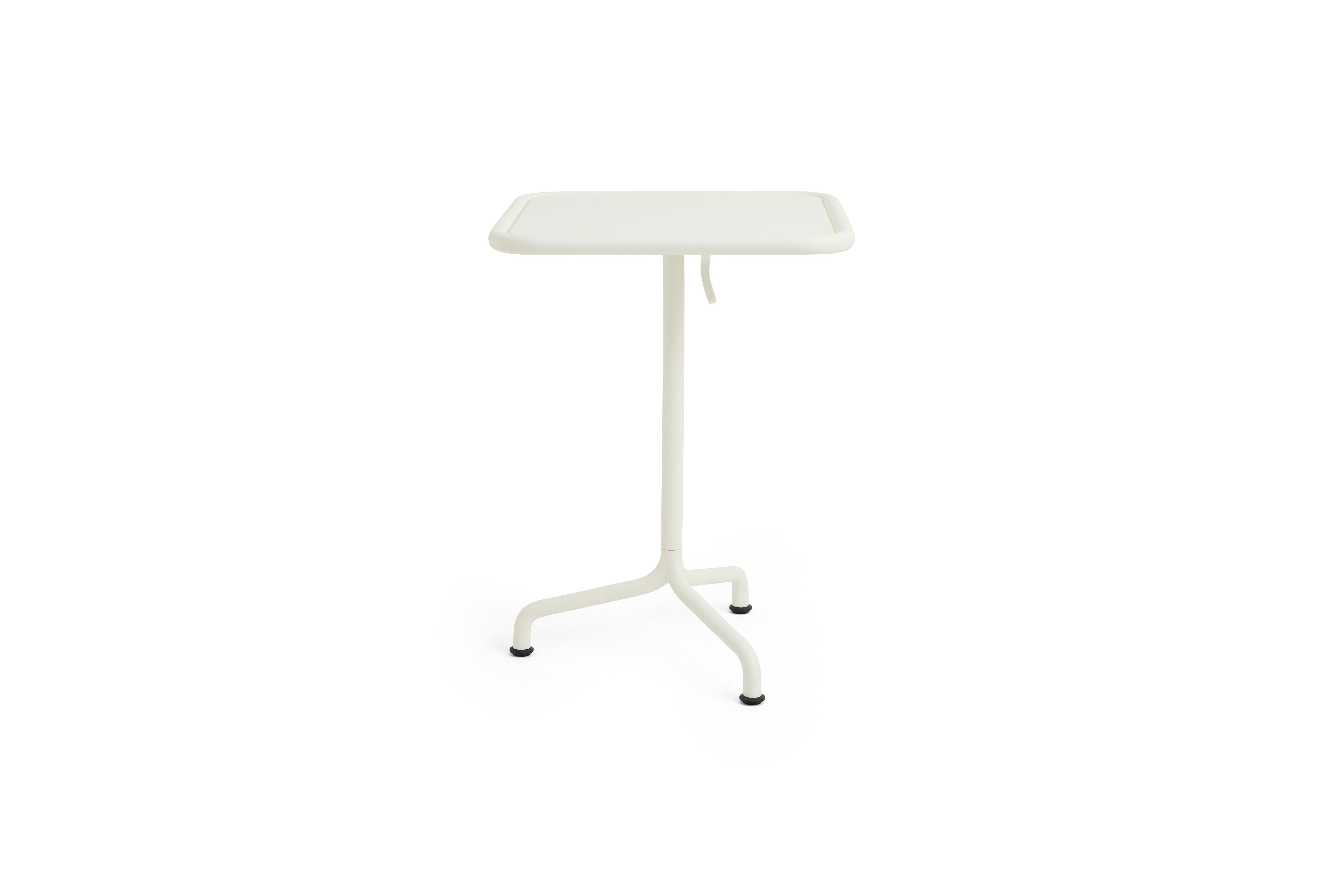 Deville Table - 21.6 x 21.6, Cream White
