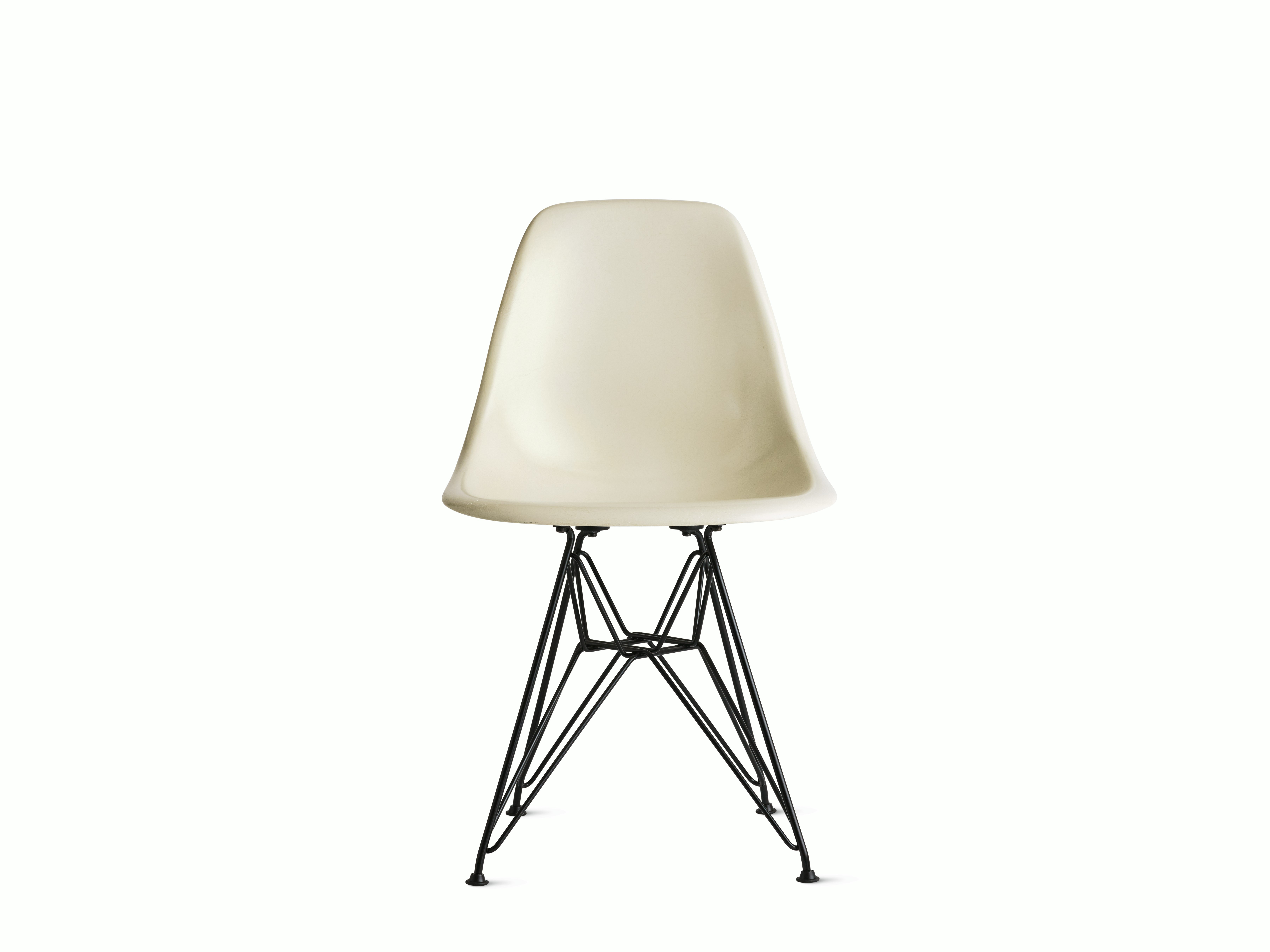 Eames Molded Fiberglass Wire-Base Side Chair (DFSR)