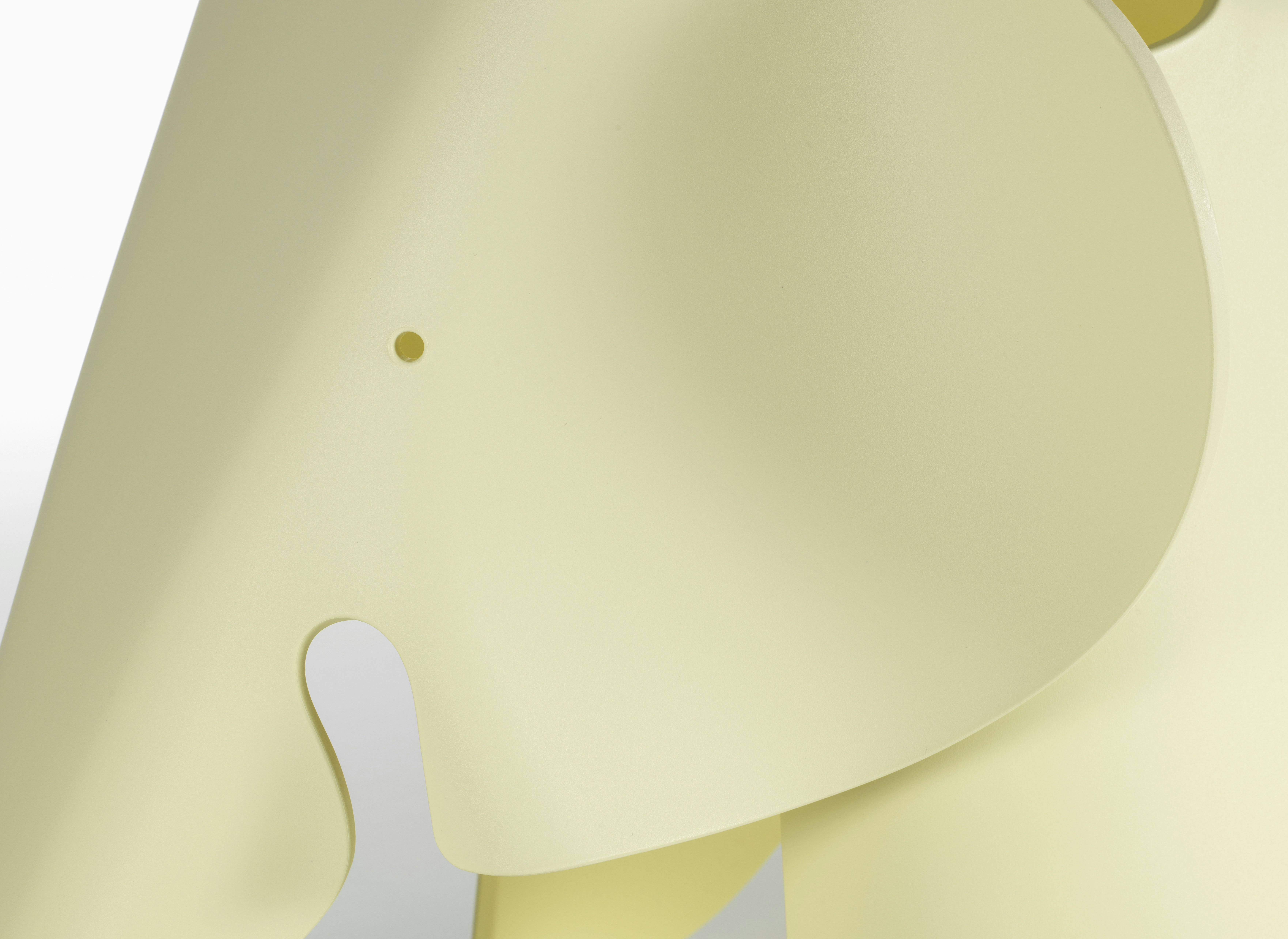 Eames Elephant - Recycled Plastic, Canary