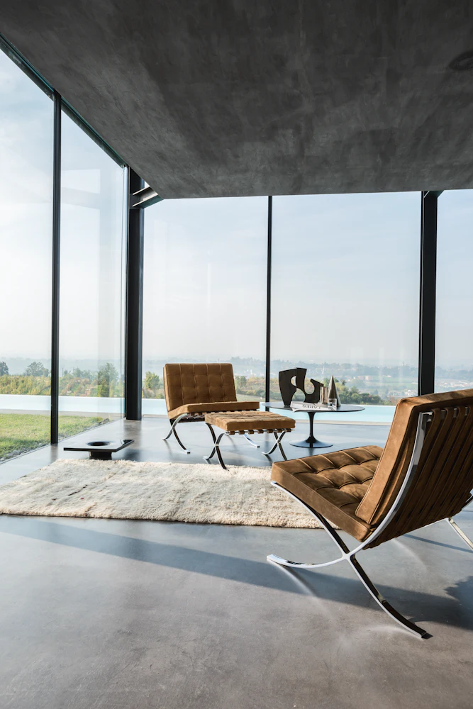 Barcelona Chair, Fabric | Knoll Barcelona Chair, Fabric | Knoll