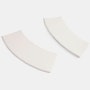 Palissade Park Dining Bench Cushions, Set of 2 - Cream White