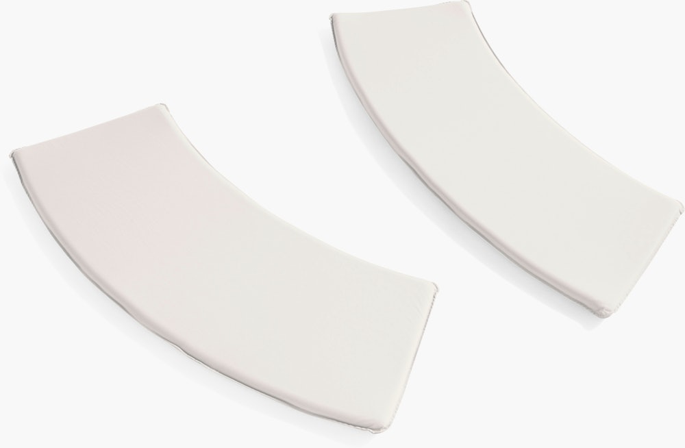 Palissade Park Dining Bench Cushions, Set of 2 - Cream White
