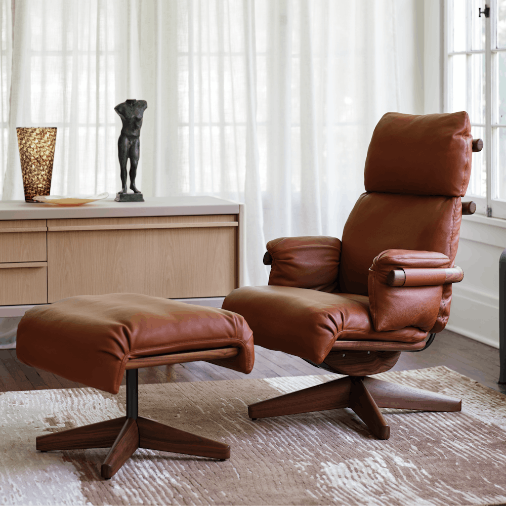 Ramus Lounge Chair & Ottoman