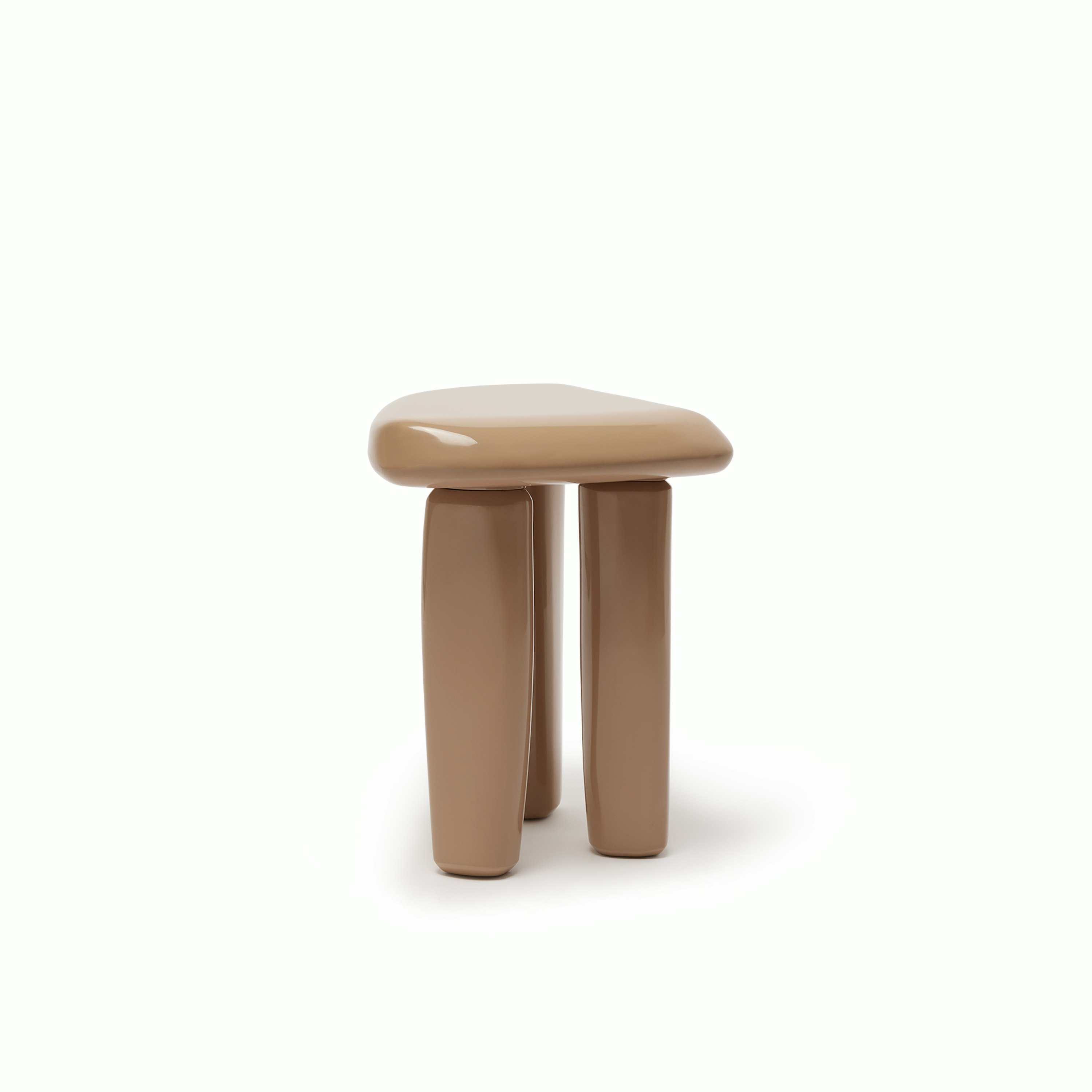 Isola Side Table - High Gloss Frappe