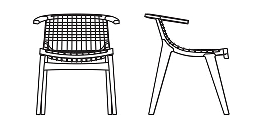 Klismos Armchair