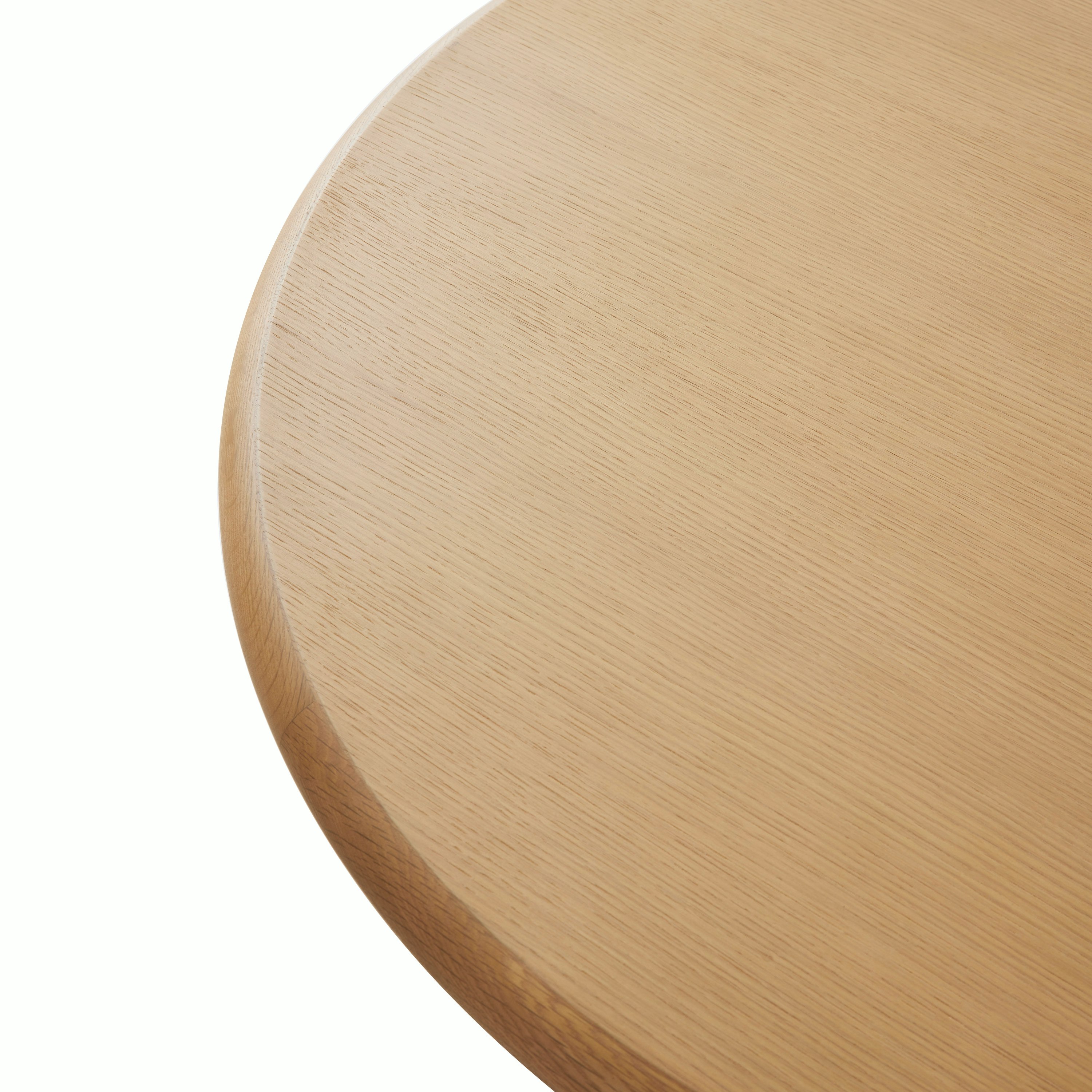 Bistro Dining Table - oak top detail