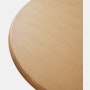 Bistro Dining Table - oak top detail