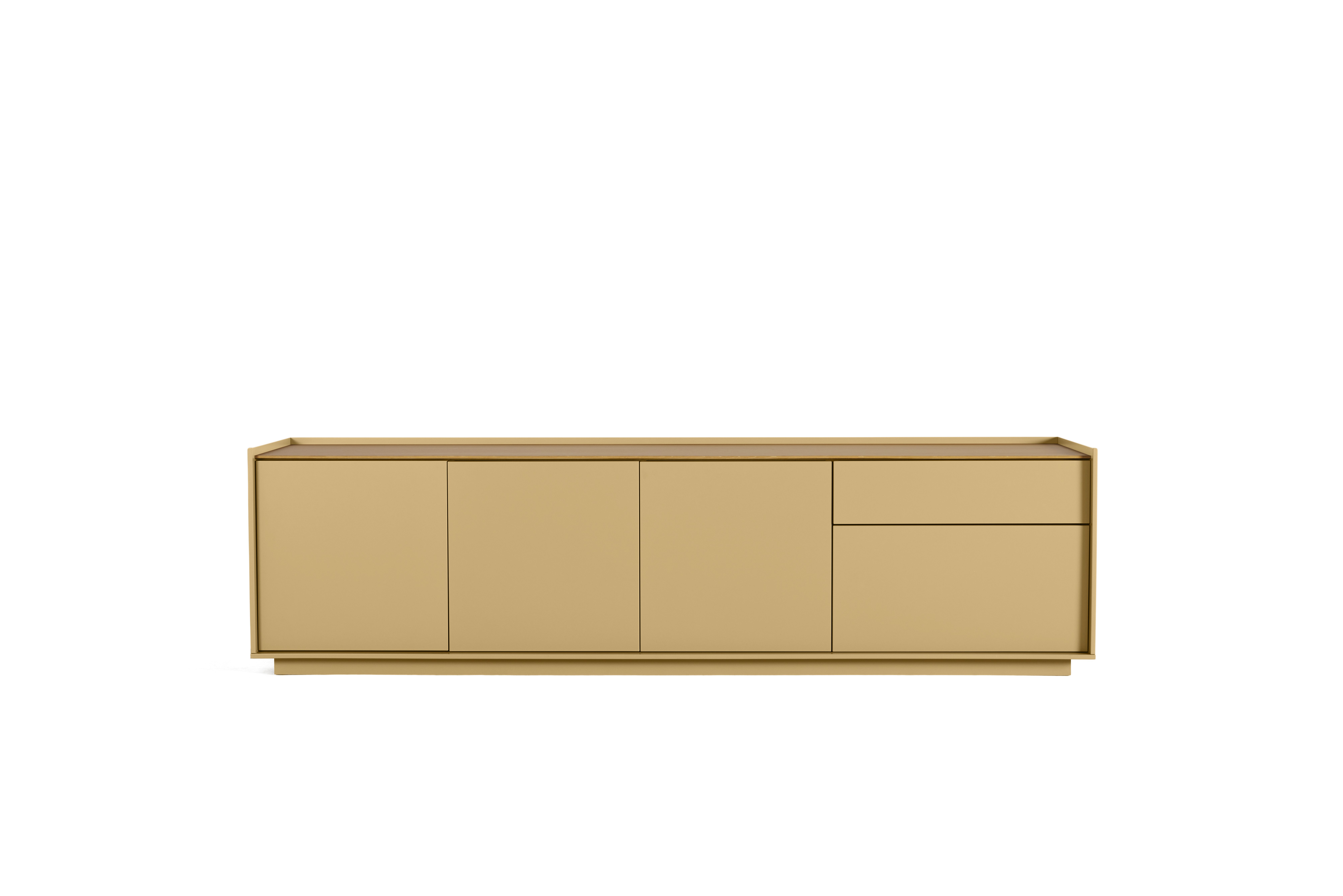 A Bera Media Unit in Sand Viewed from the front.