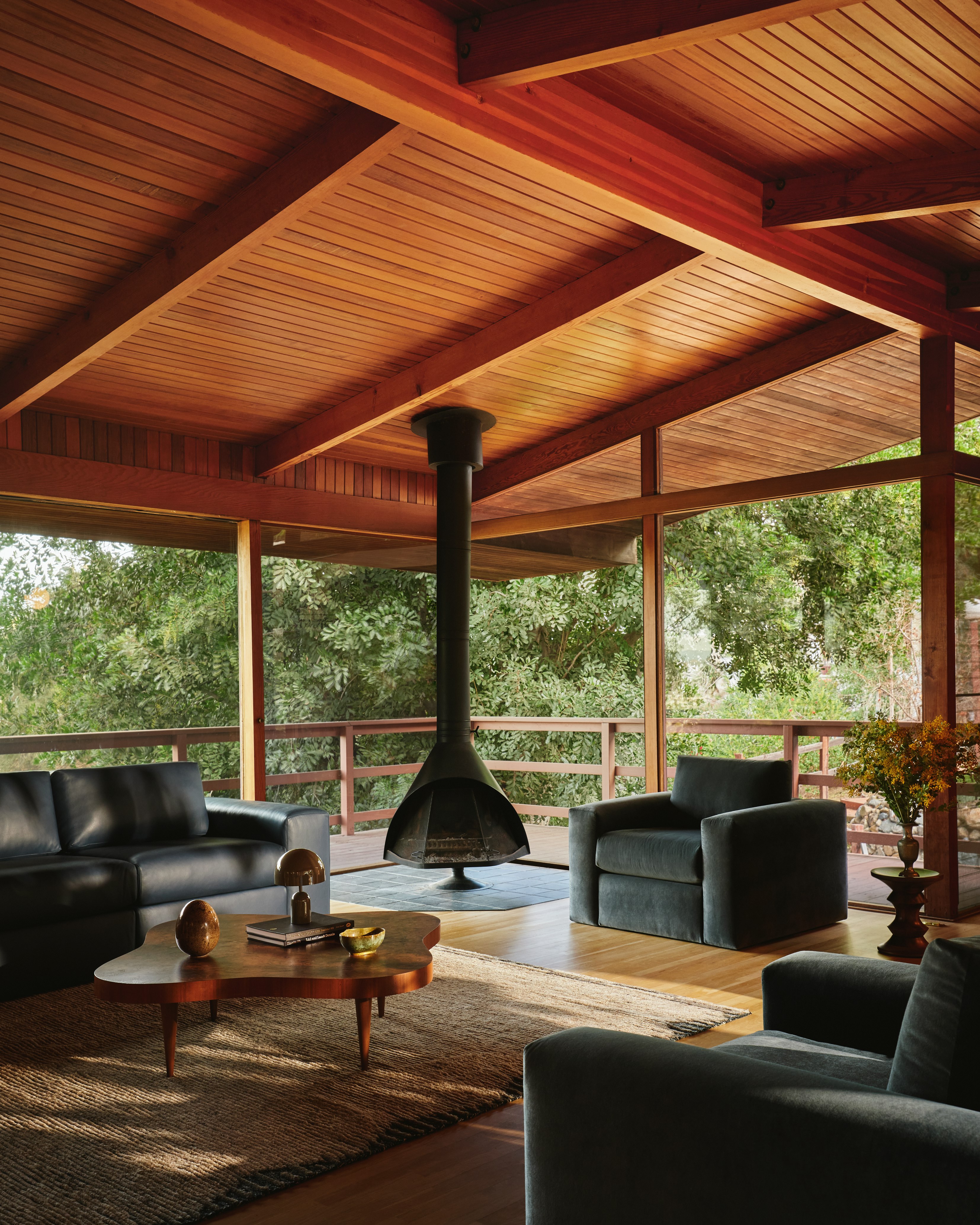 Irvin Armchair in Oasis, Irvin Armchair in Shark and Rohde Paldao Coffee Table