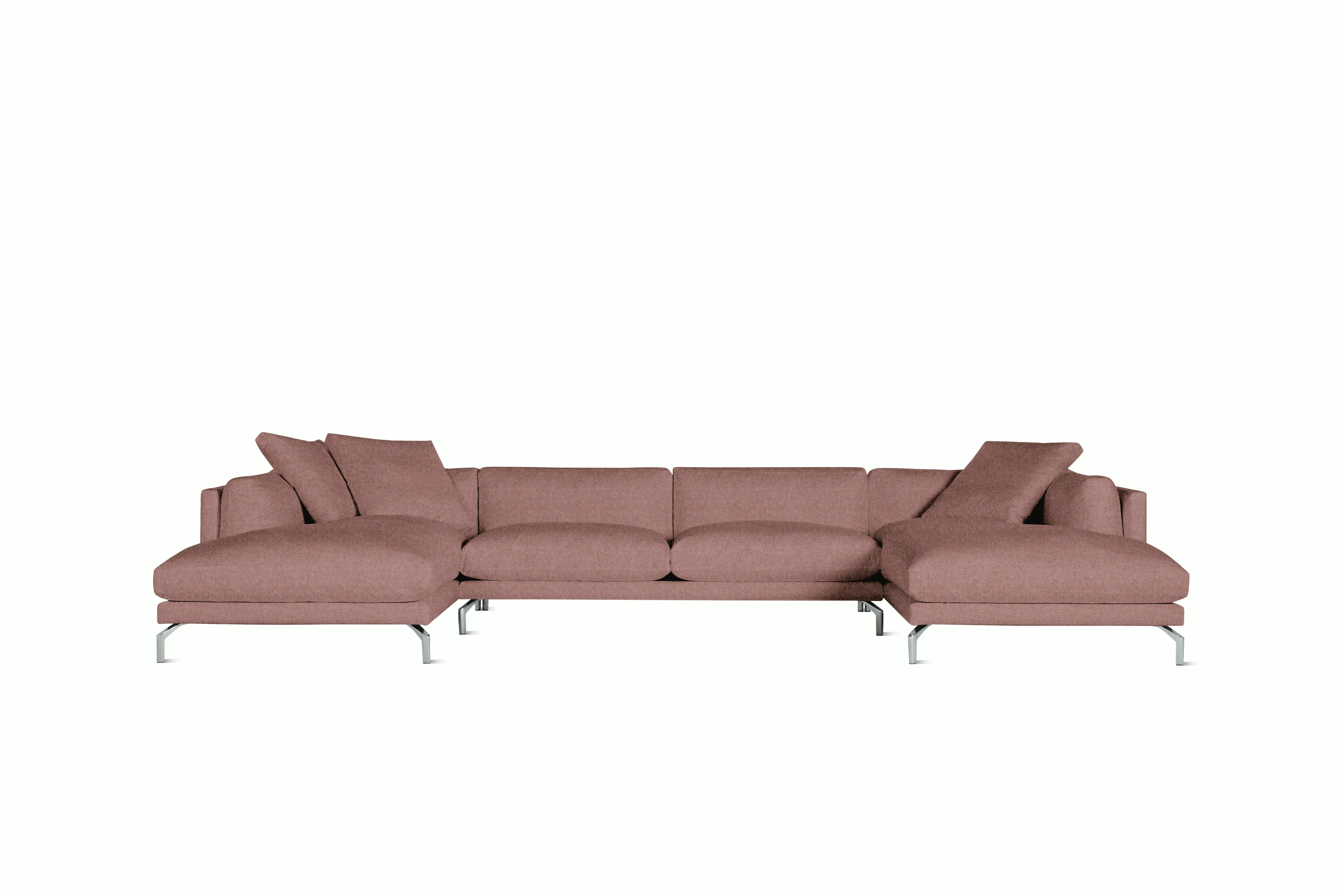 Como Double Chaise Sectional