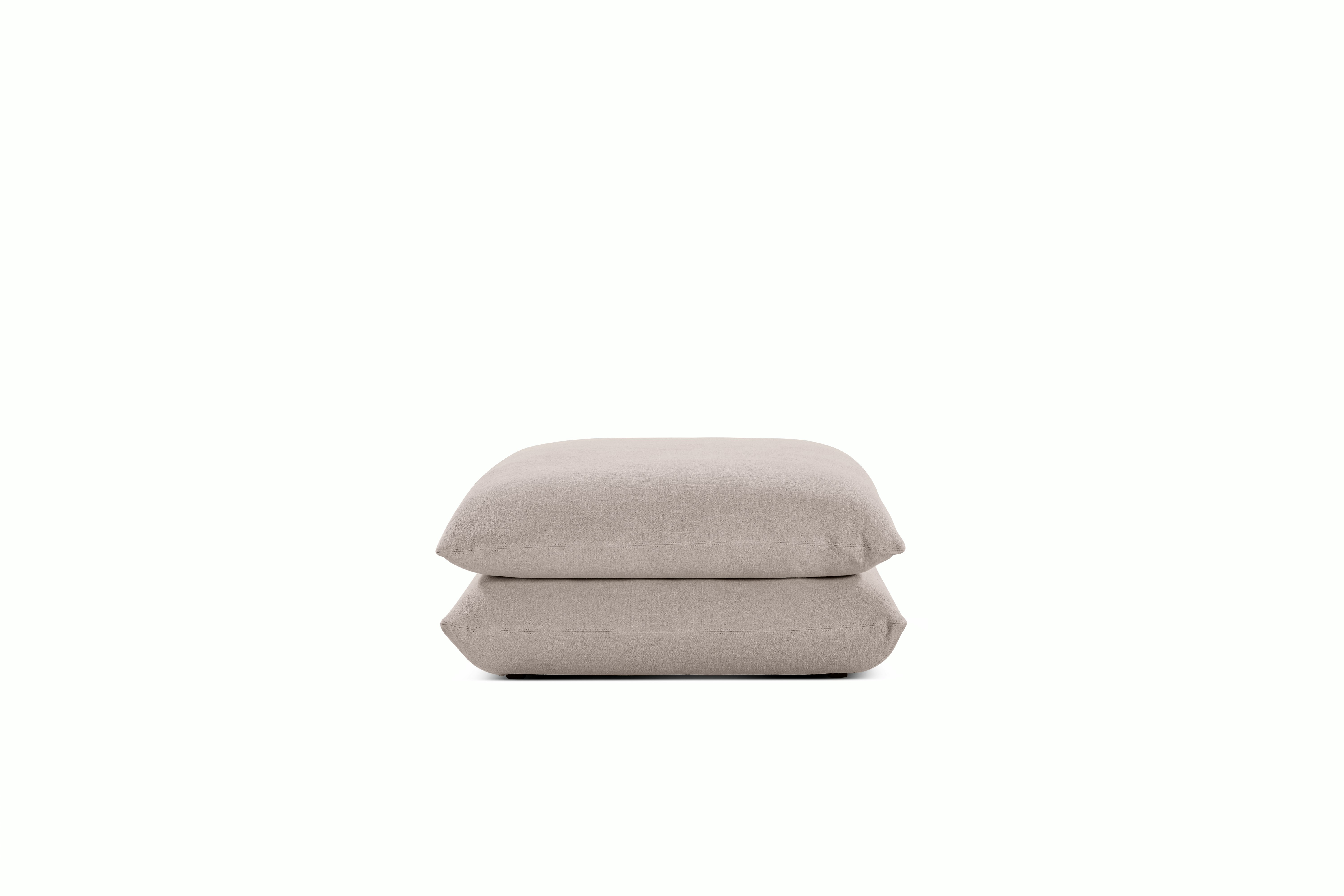 Pillo Ottoman - Standard or Deep Haven  Sand