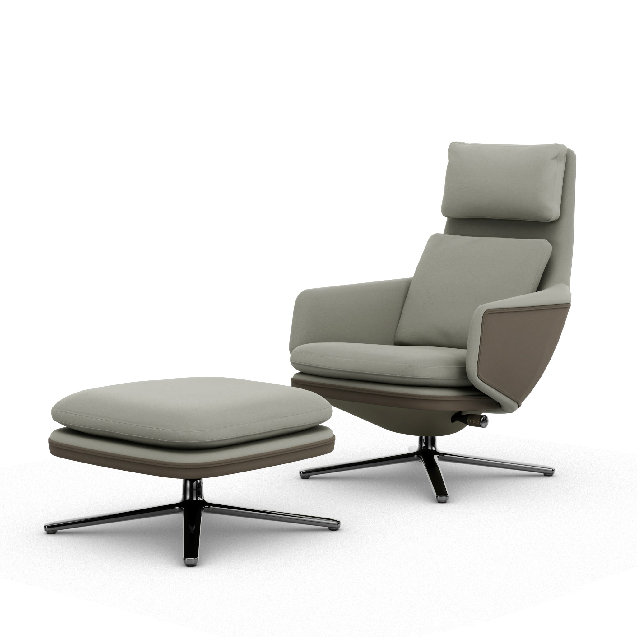 Grand Relax Lounge Chair and Ottoman