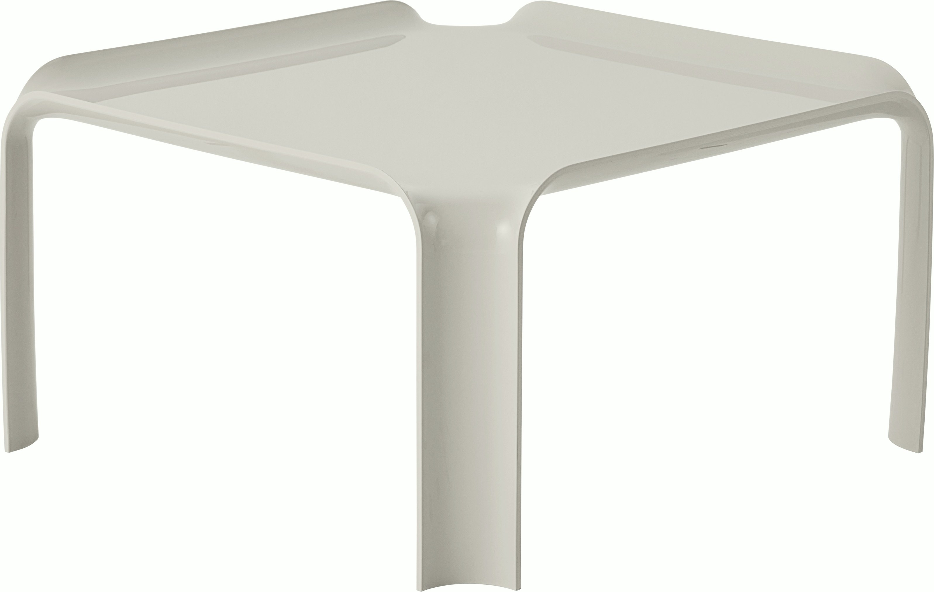T877 Side Table - Alabaster White