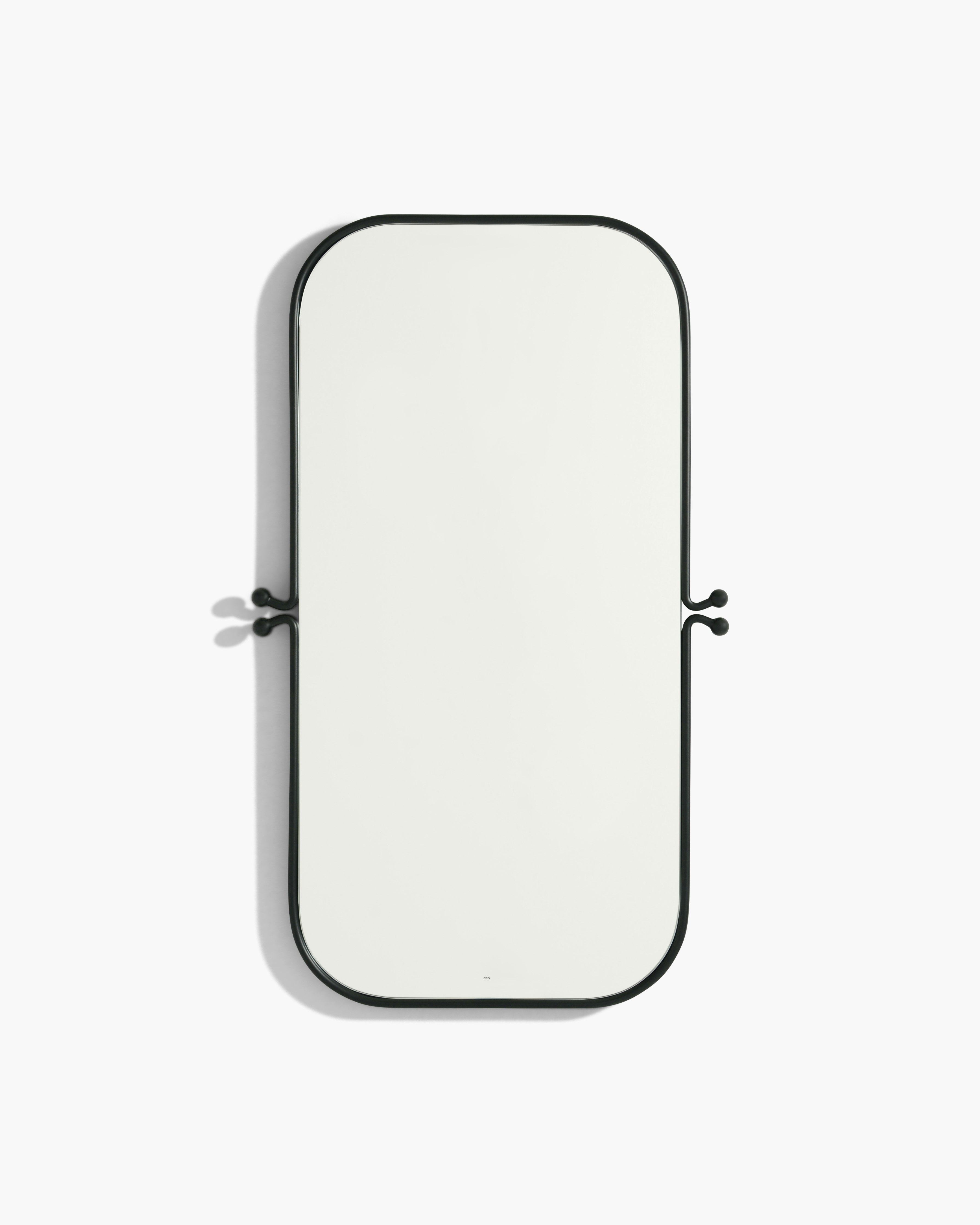 Clasp Mirror, Black