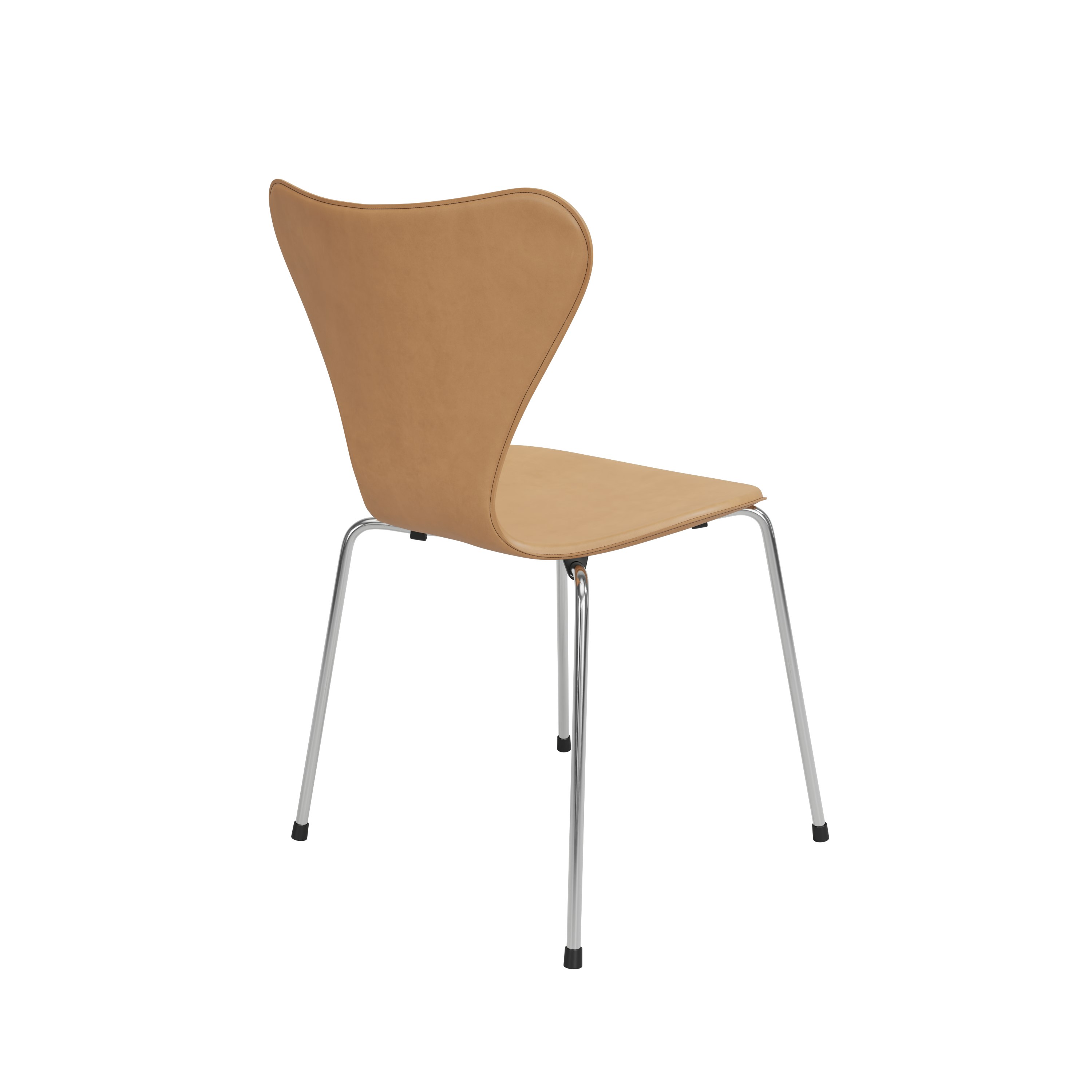 Series 7 Tailored Chair - Warm Ecru, Chromed Steel
