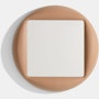 Puffer Mirror, Latte