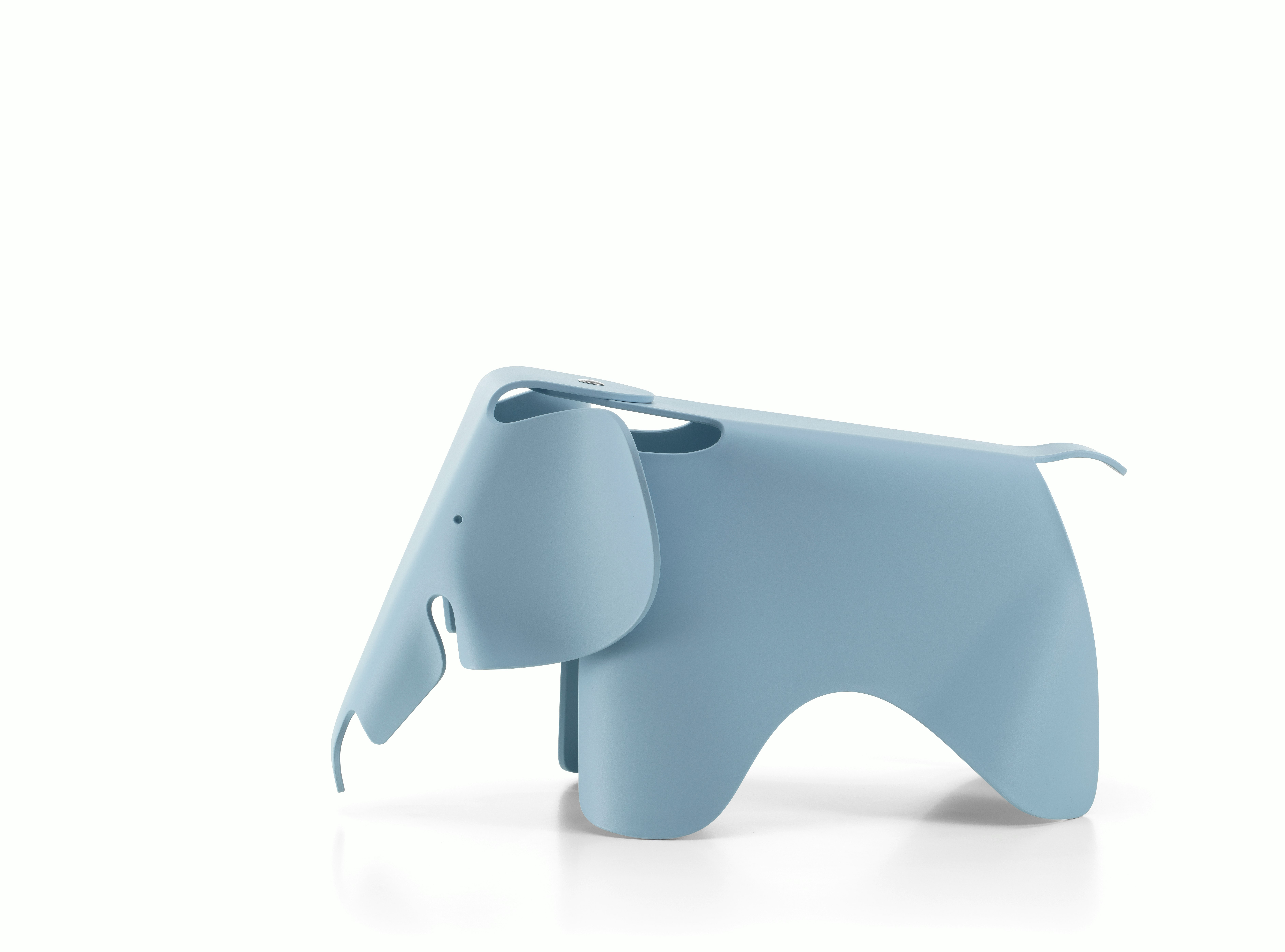 Eames Elephant - Recycled Plastic, Sky Blue