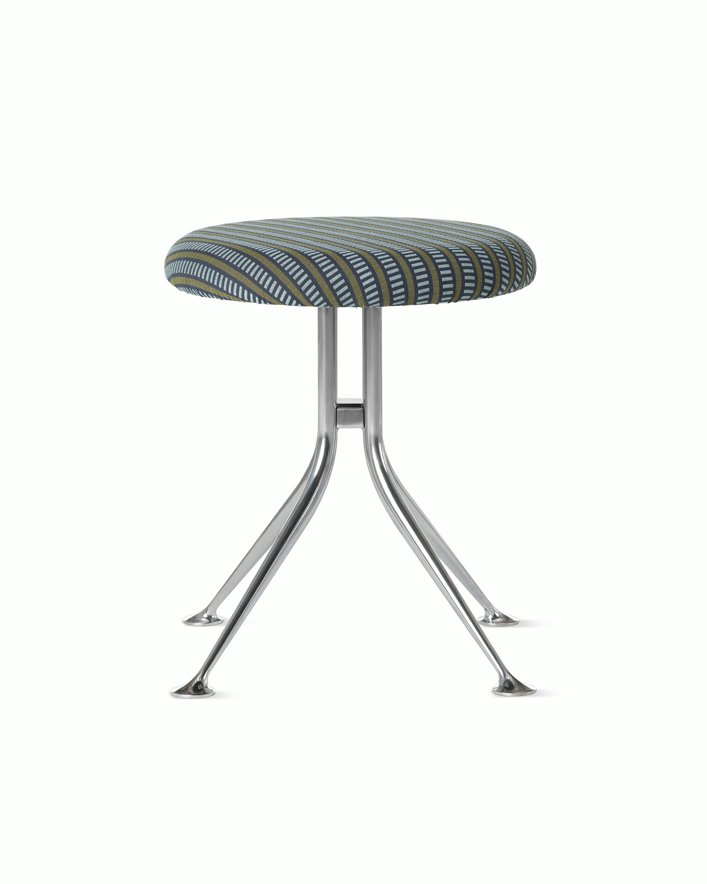 A front view of a single Girard Stool.